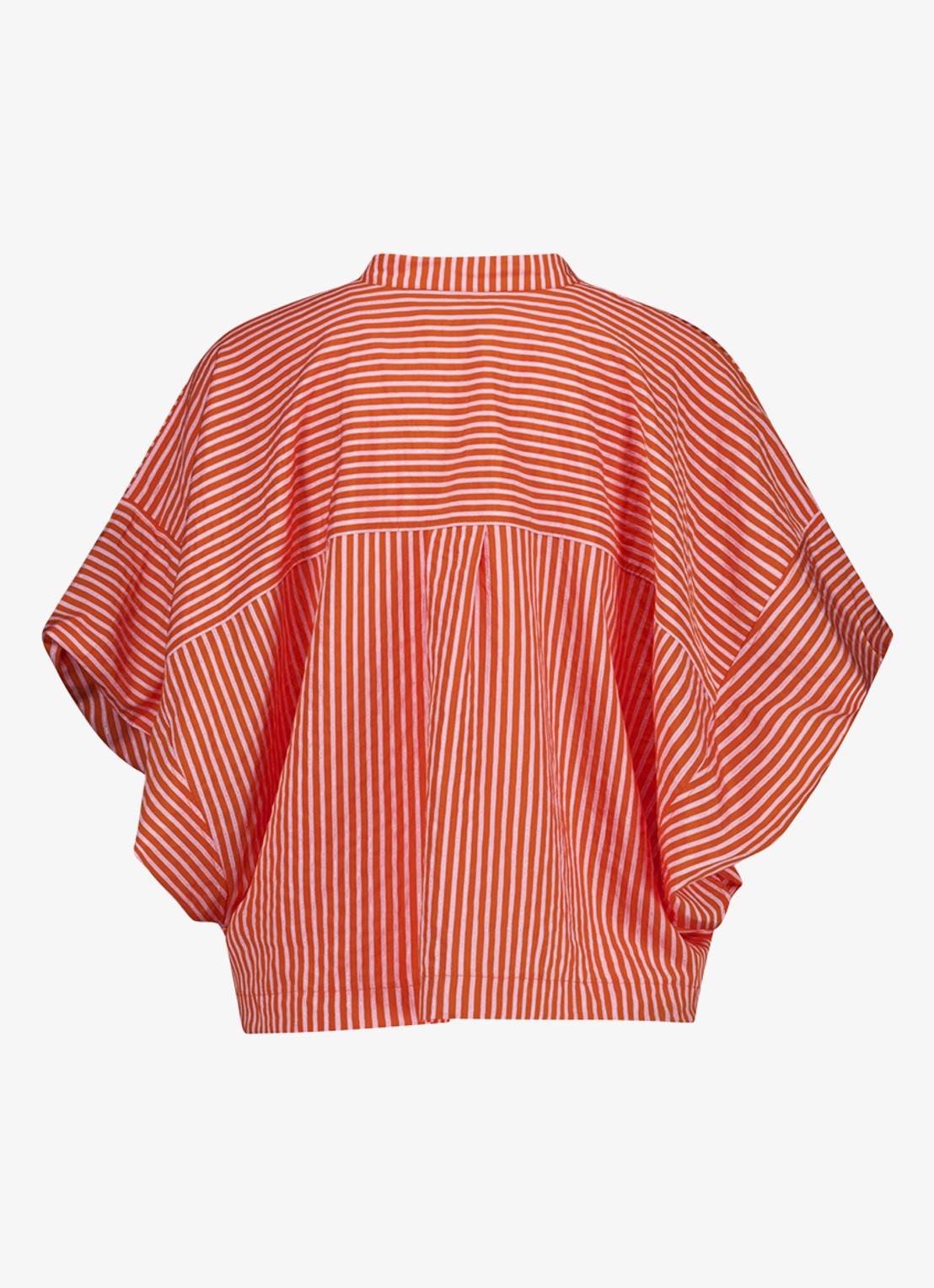 Studio Anneloes Tuniek met streepprint - achterkant oranje