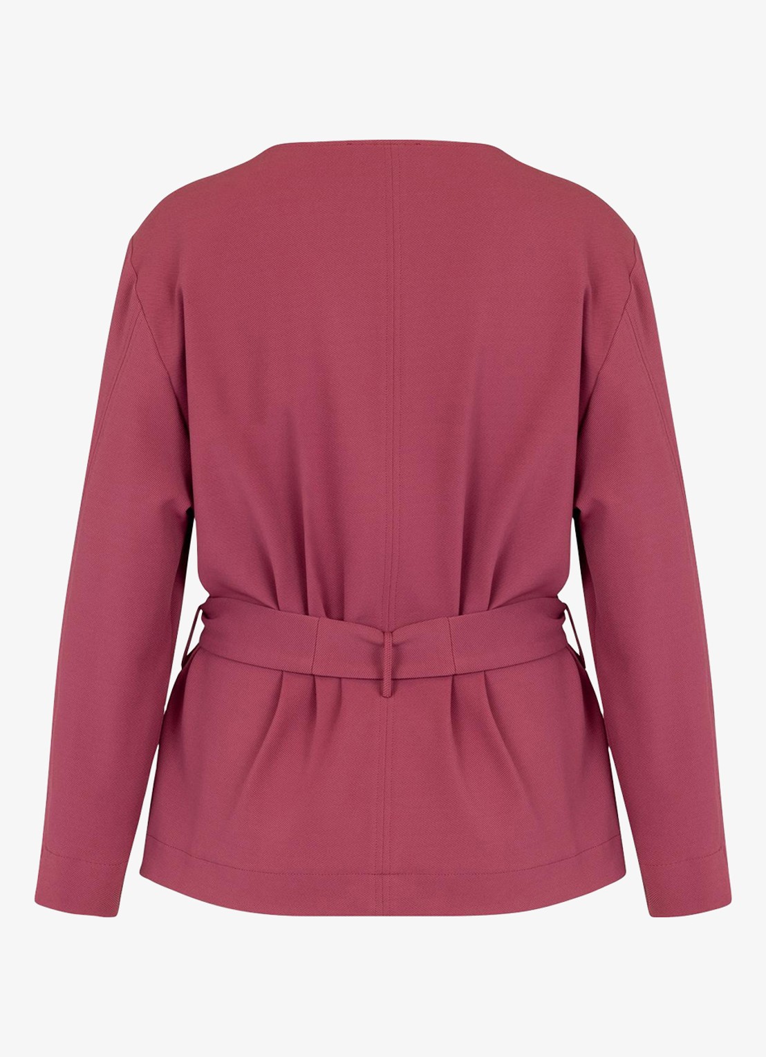Studio Anneloes Vesper top met strikceintuur - achterkant roze