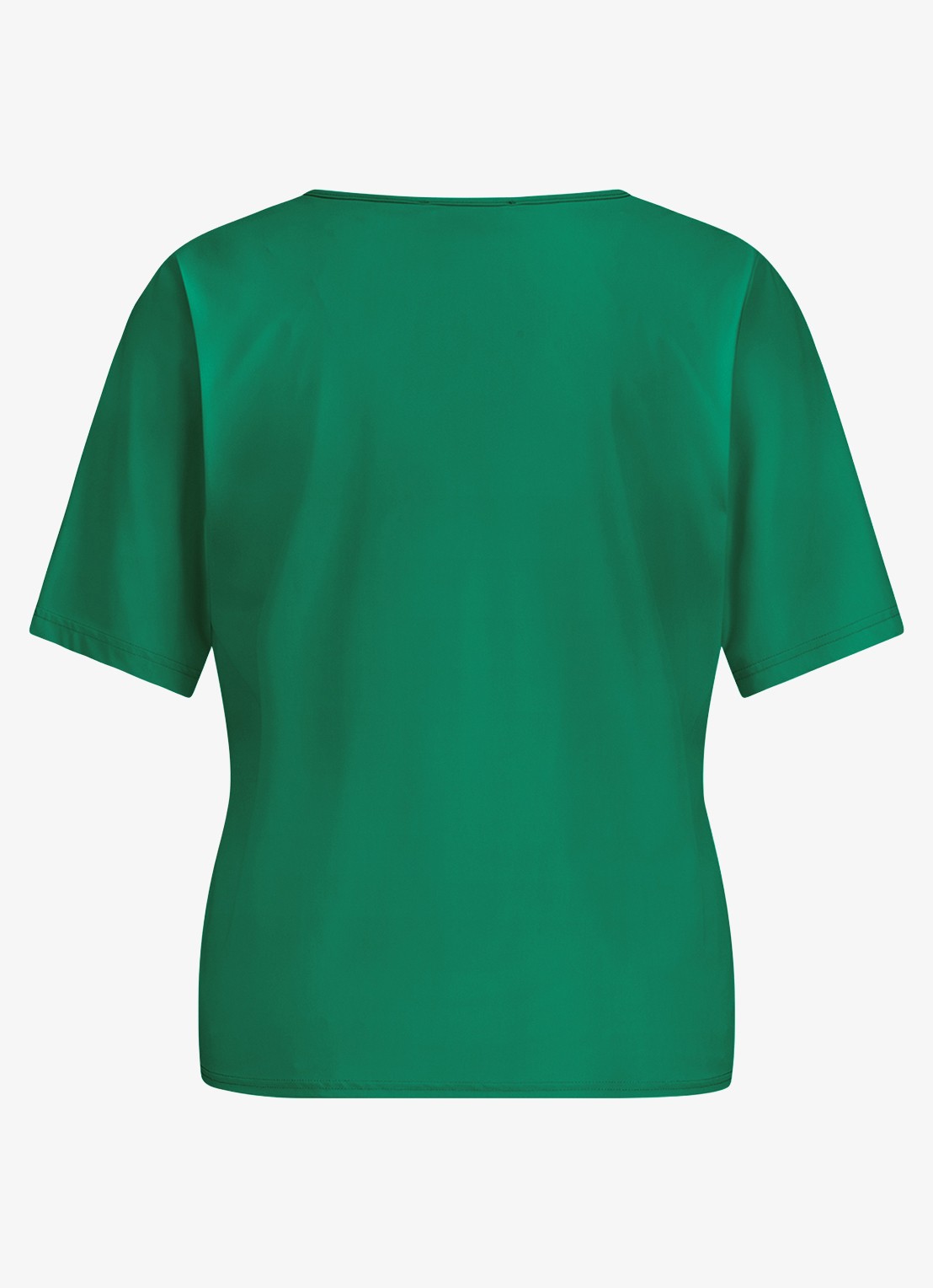 Studio Anneloes Vicky T-shirt met V-hals - detail 4 groen