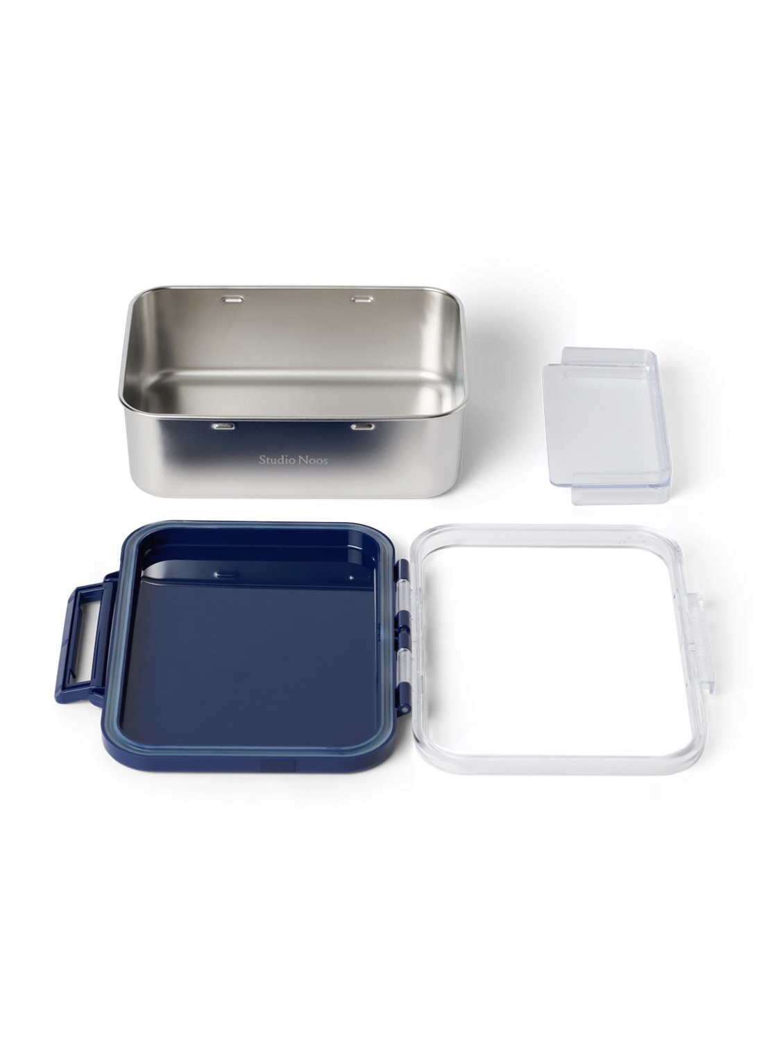 Studio Noos Broodtrommel met print 94 cl - detail 4 paars