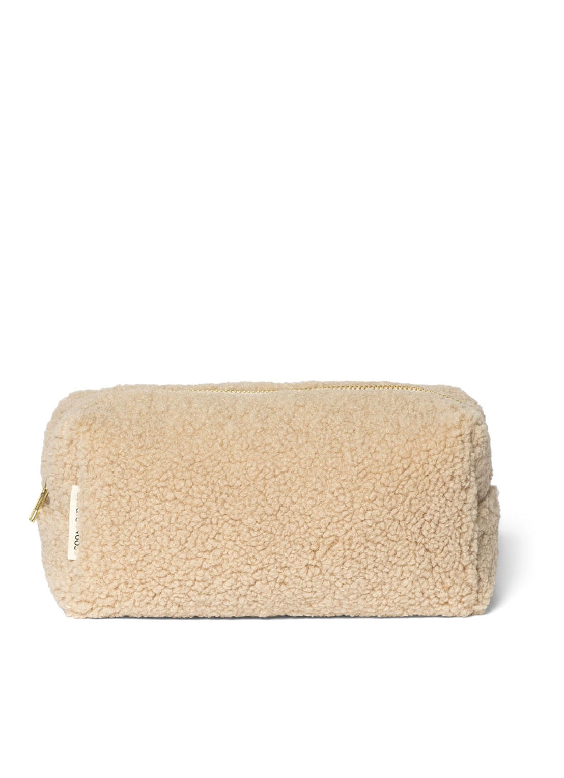 Studio Noos Chunky etui van teddy - voorkant 2 beige