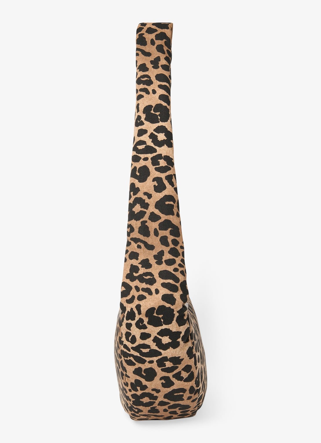 Studio Noos Crossbodytas met dierenprint - detail 3 bruin