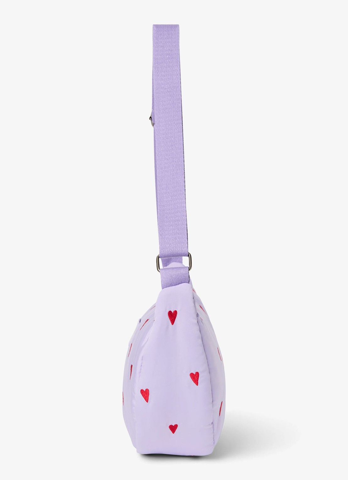 Studio Noos Crossbodytas met print - detail 4 paars