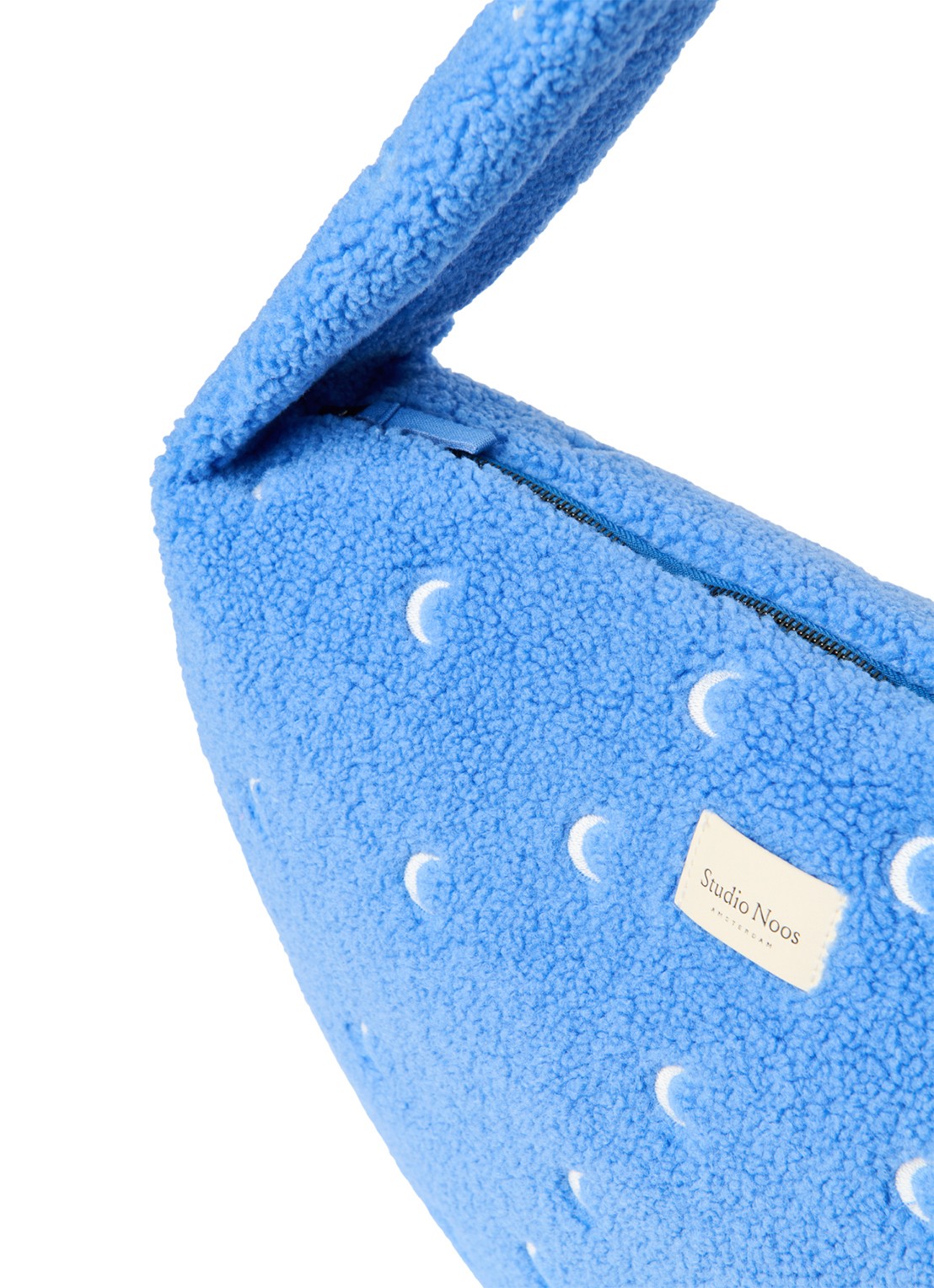 Studio Noos Crossbodytas van teddy - detail 3 roze