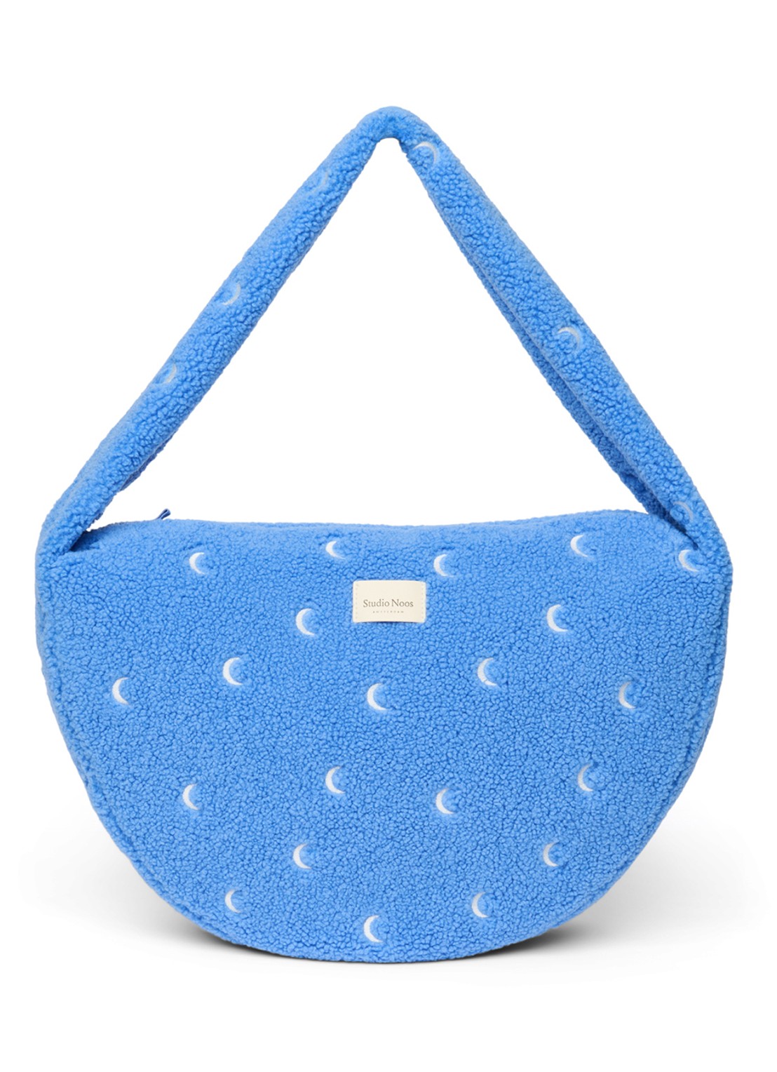 Studio Noos Crossbodytas van teddy - voorkant 6 roze