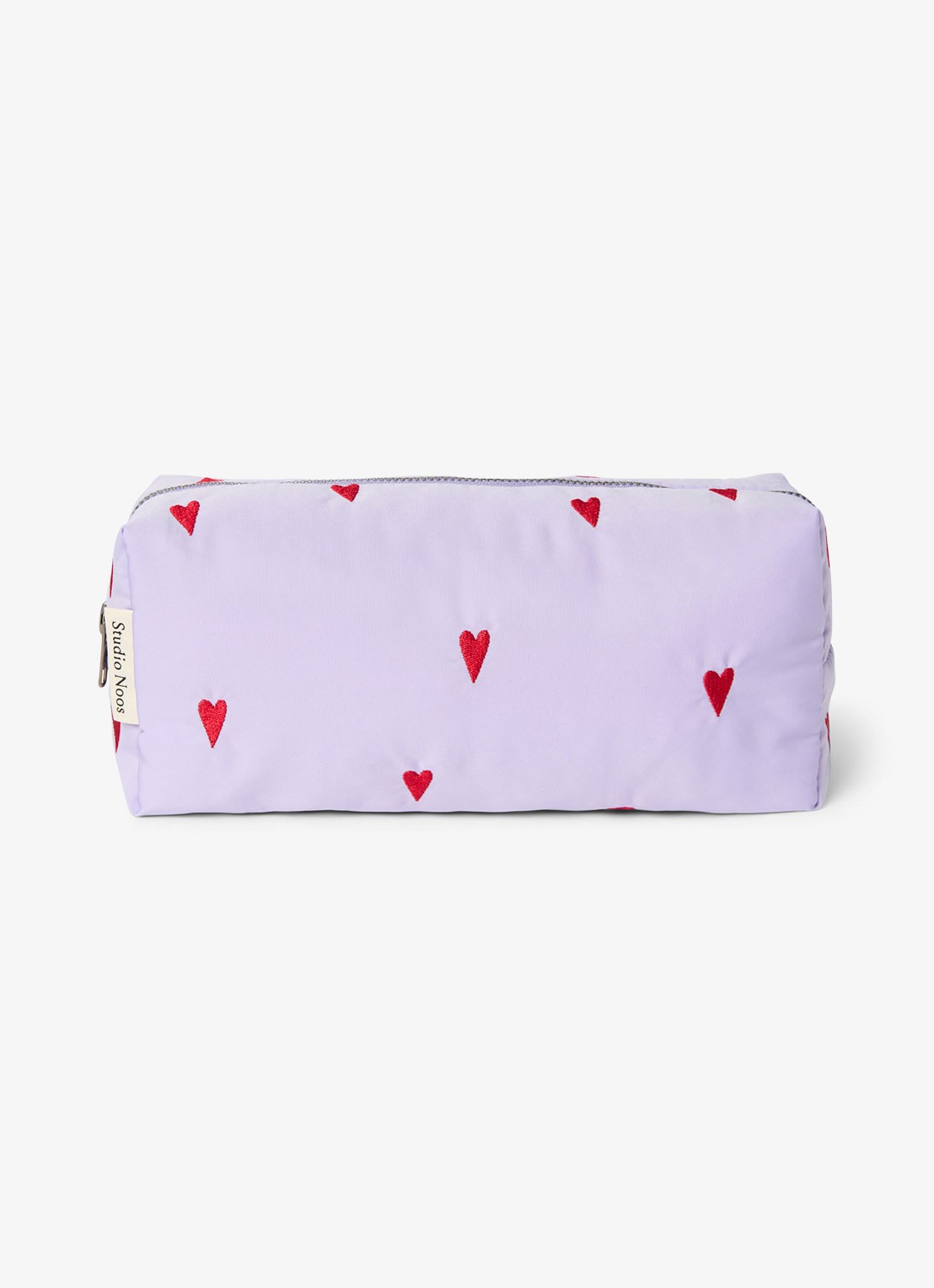 Studio Noos Etui met print - voorkant 2 paars