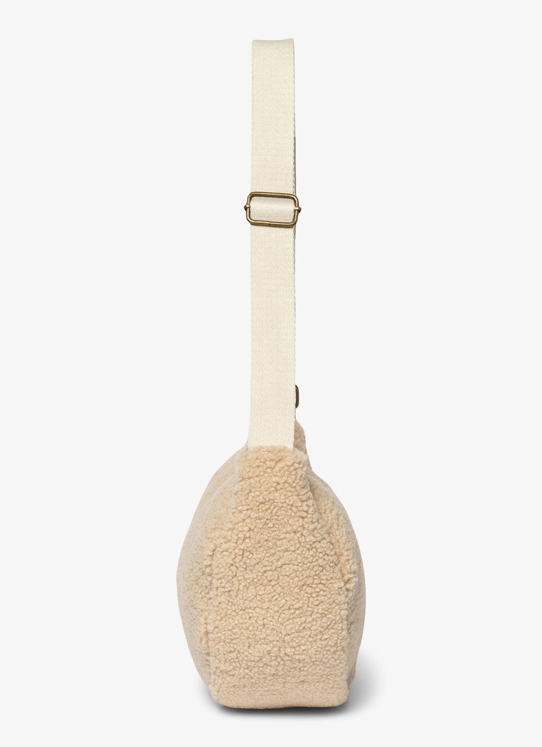 Studio Noos Heuptas van teddy met logo - detail 2 beige