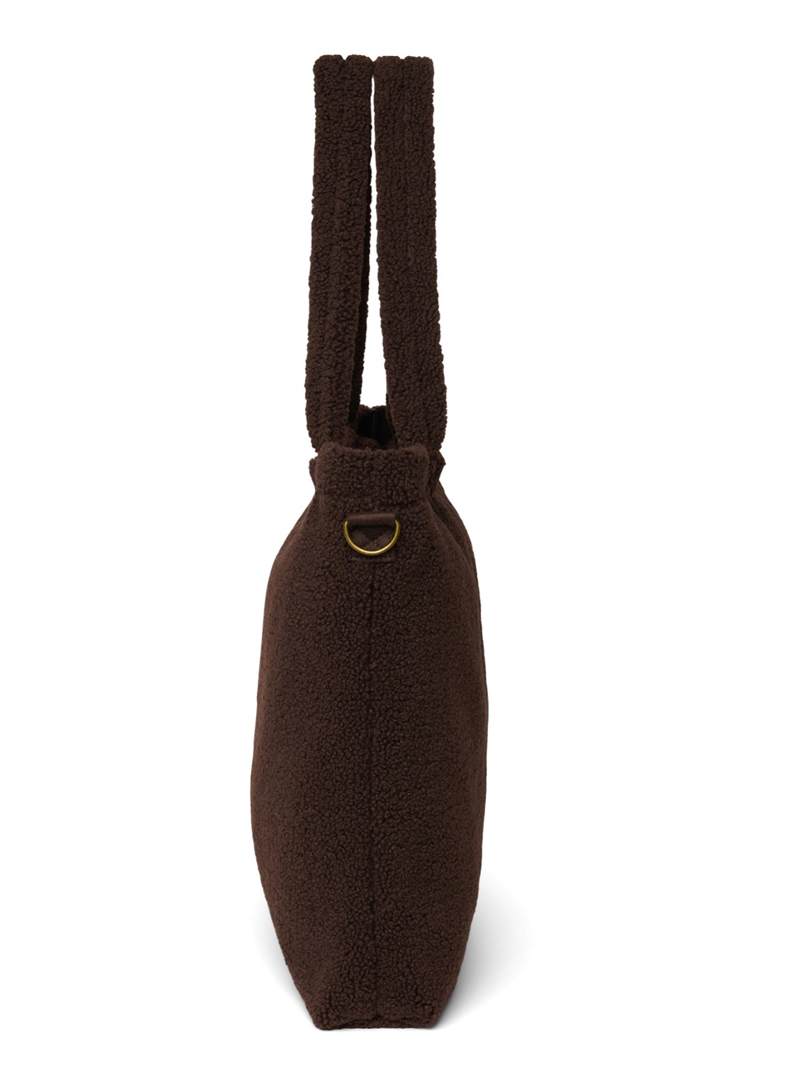 Studio Noos Luiertas van teddy - detail chocoladebruin