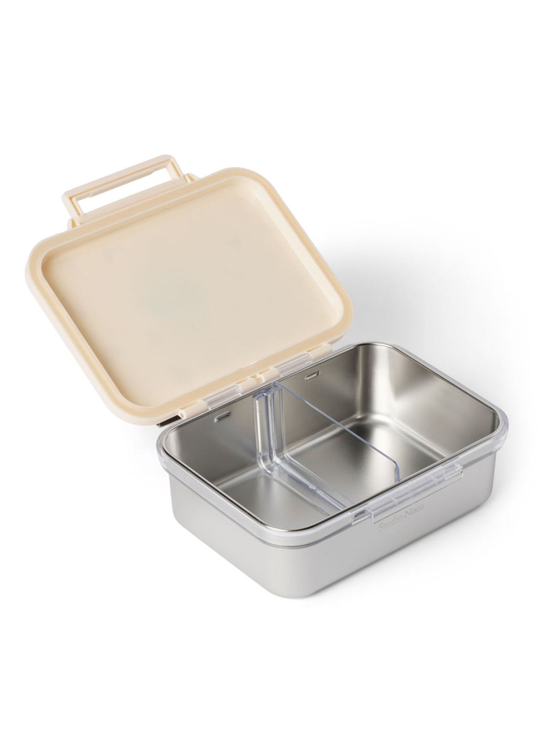 Studio Noos Lunchbox met print - achterkant 3 beige
