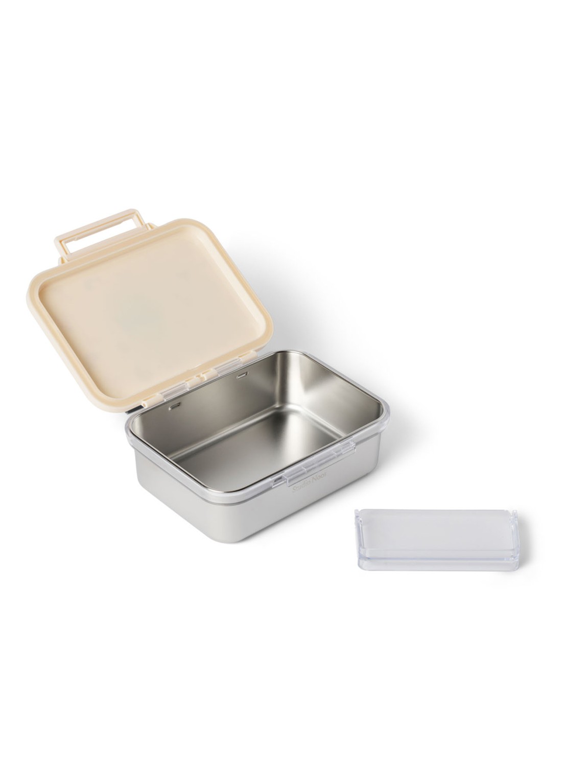 Studio Noos Lunchbox met print - detail 4 beige