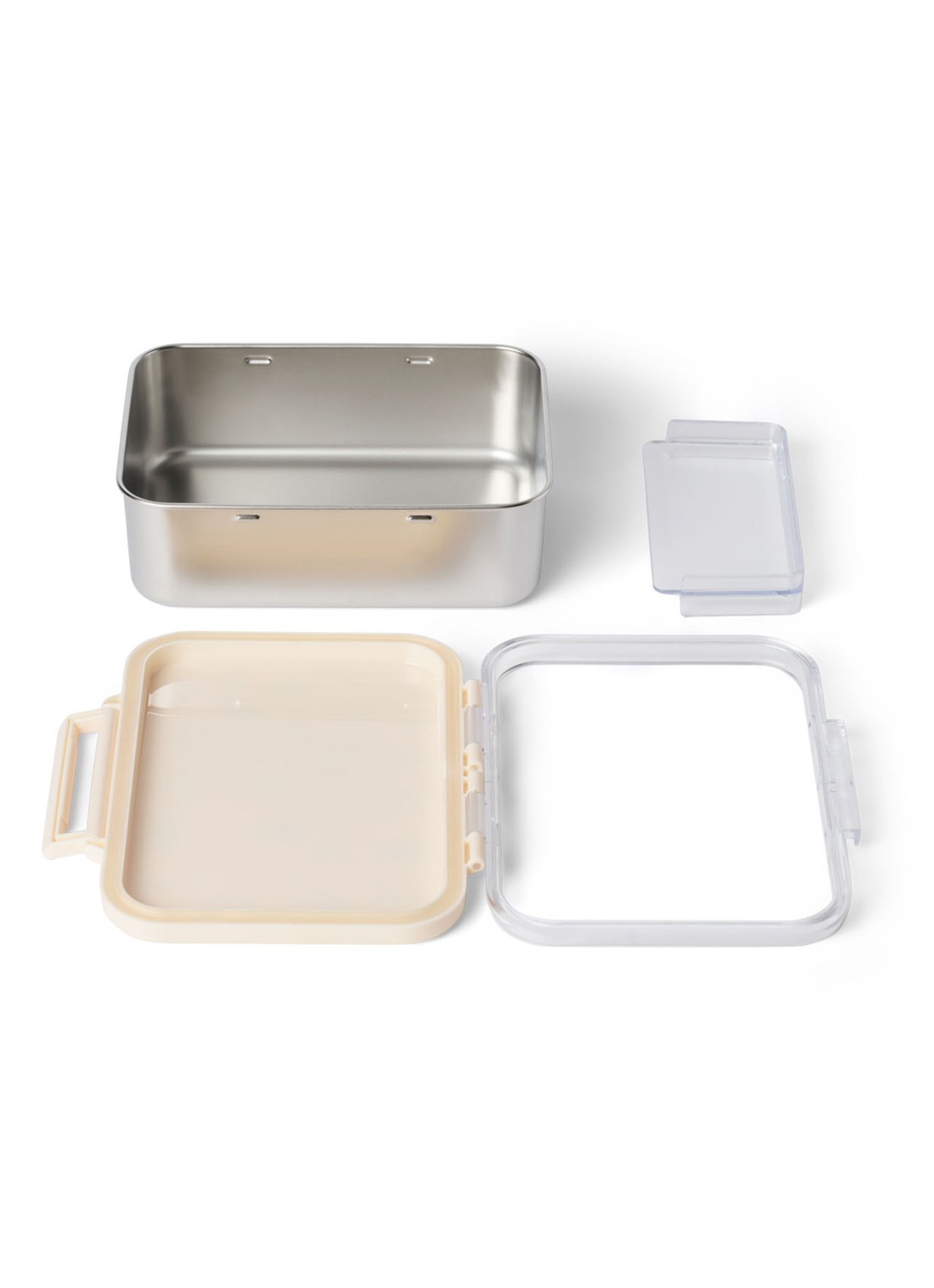 Studio Noos Lunchbox met print - detail 5 beige