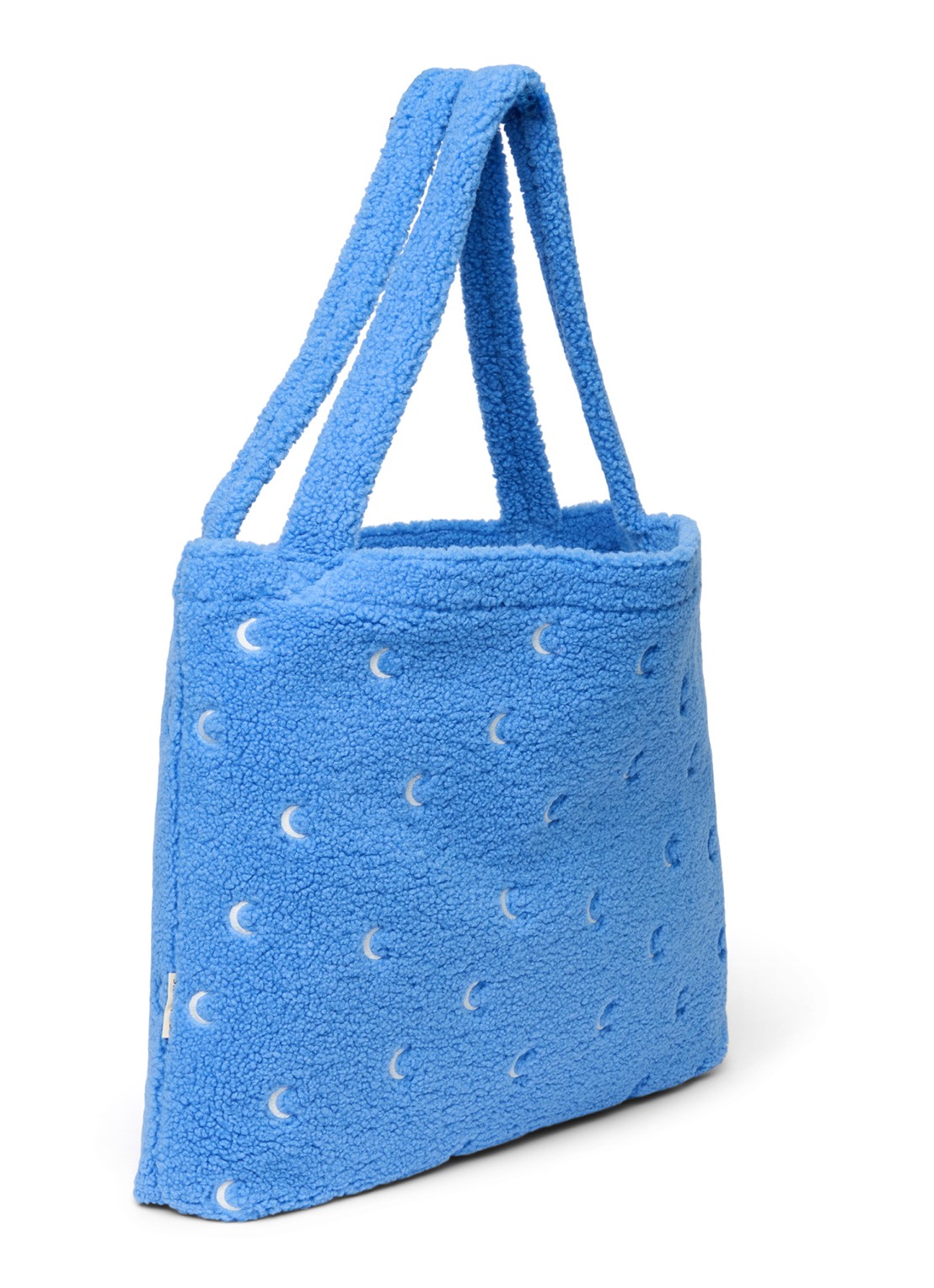 Studio Noos Mom Bag shopper van teddy - detail 3 roze