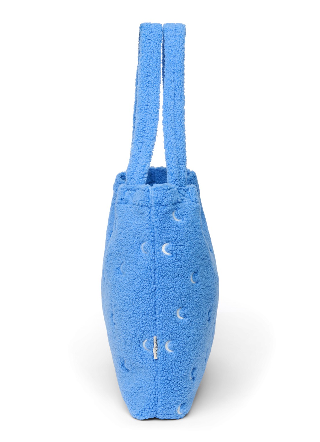 Studio Noos Mom Bag shopper van teddy - detail 4 roze