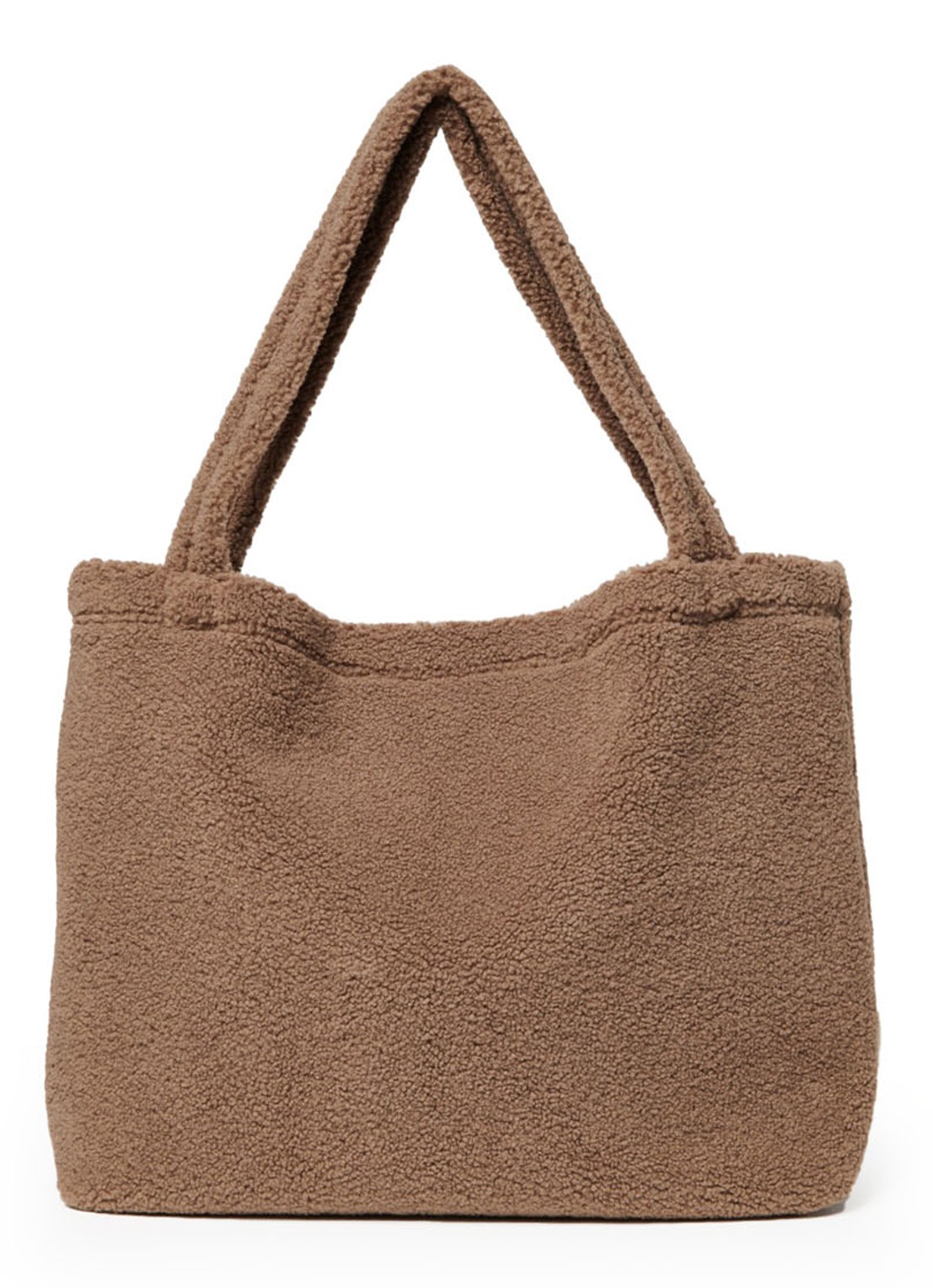 Studio Noos Mom Bag van teddy - voorkant bruin