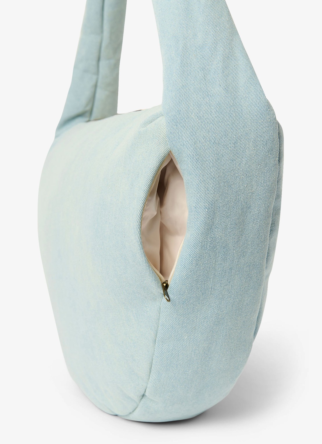 Studio Noos Patchwork crossbodytas met logo - detail 3 jeans