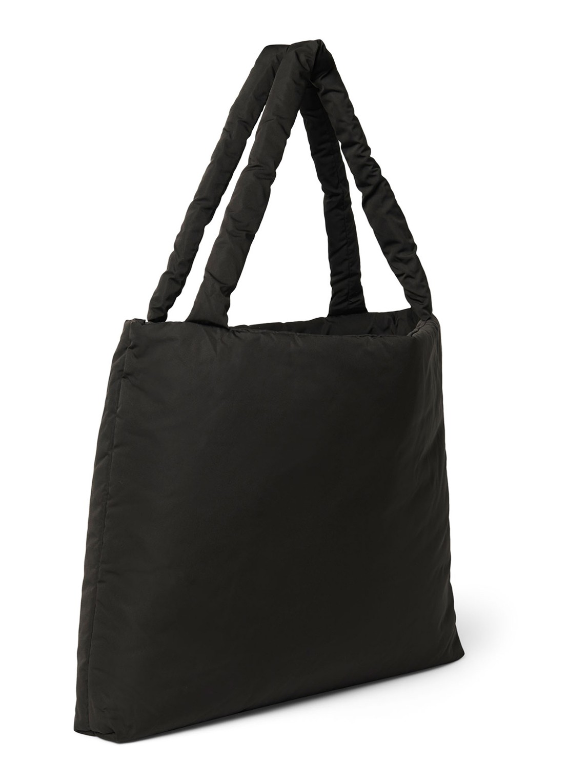 Studio Noos Puffy Mom-Bag met logo - detail 3 zwart