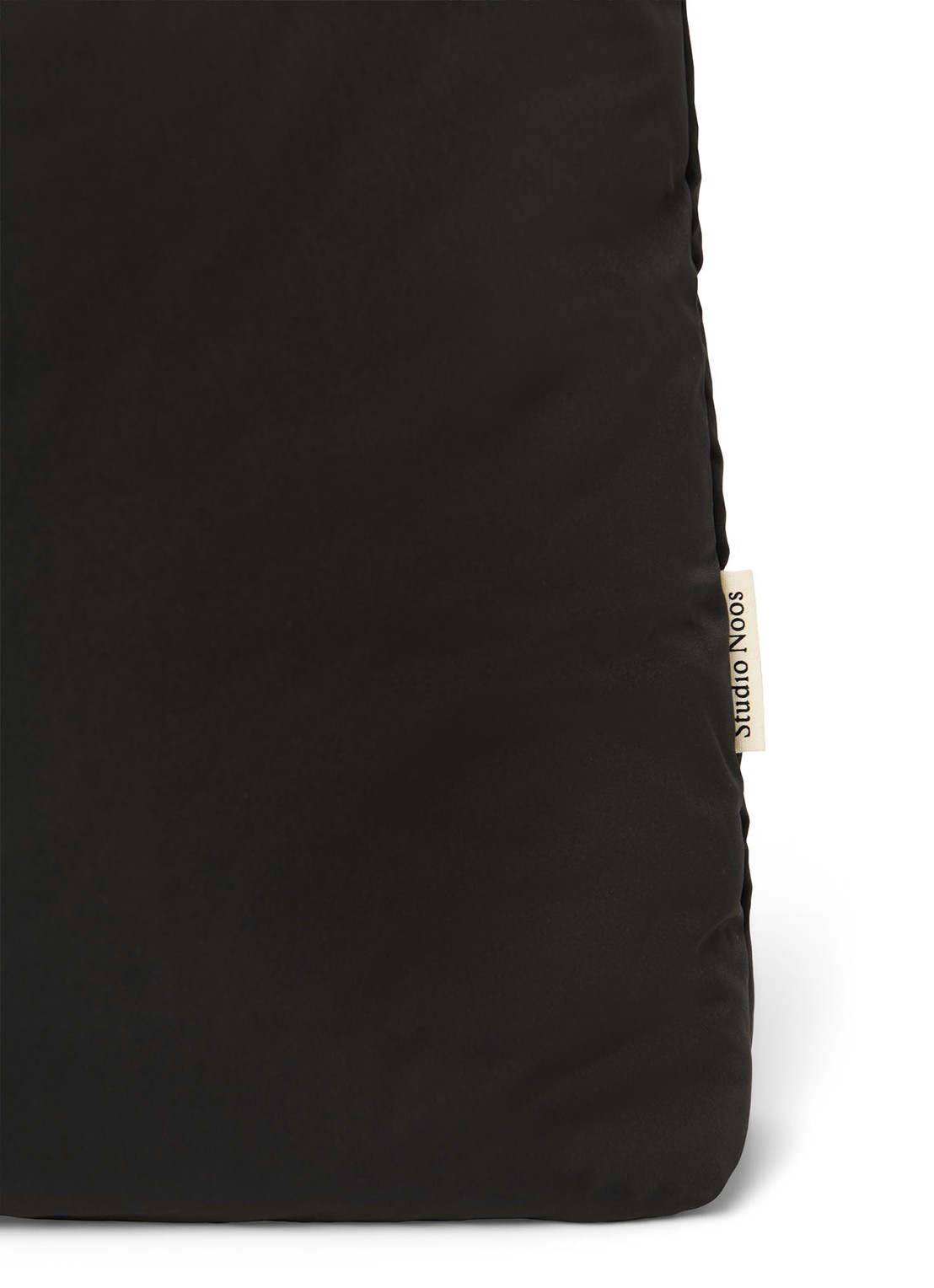 Studio Noos Puffy Mom-Bag met logo - detail 5 zwart