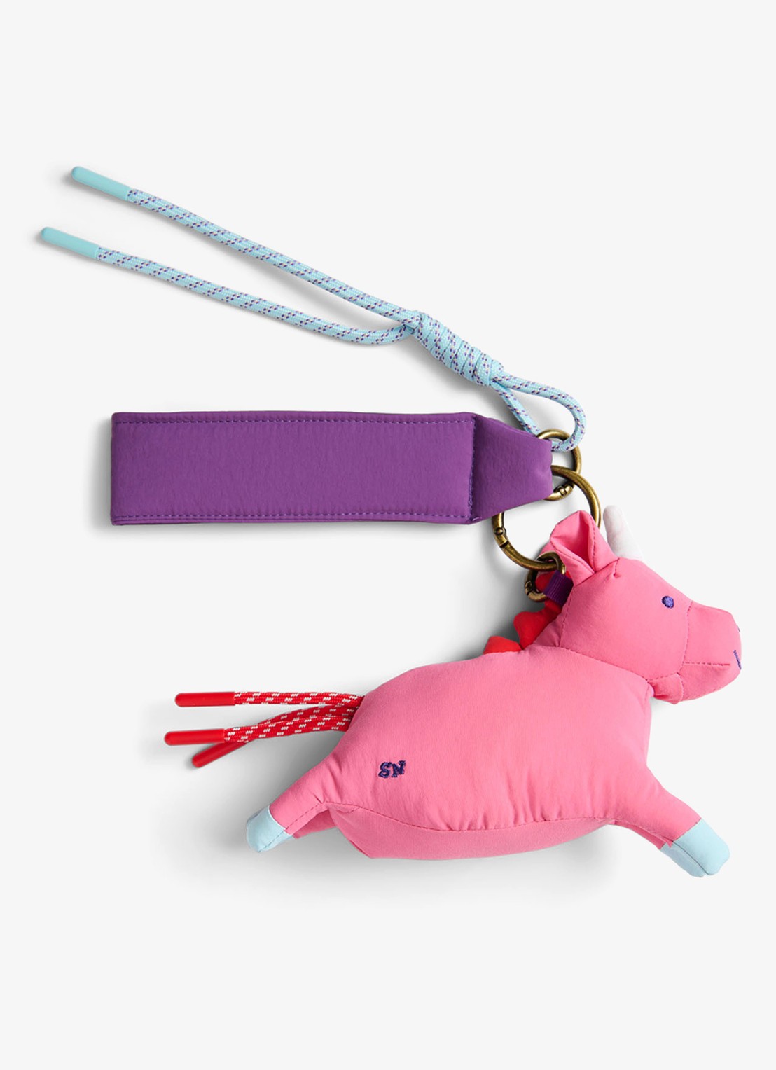 Studio Noos Tasbedel met logo - voorkant multicolor