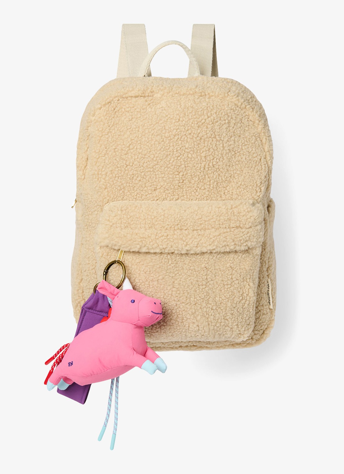 Studio Noos Tasbedel met logo - voorkant 2 multicolor