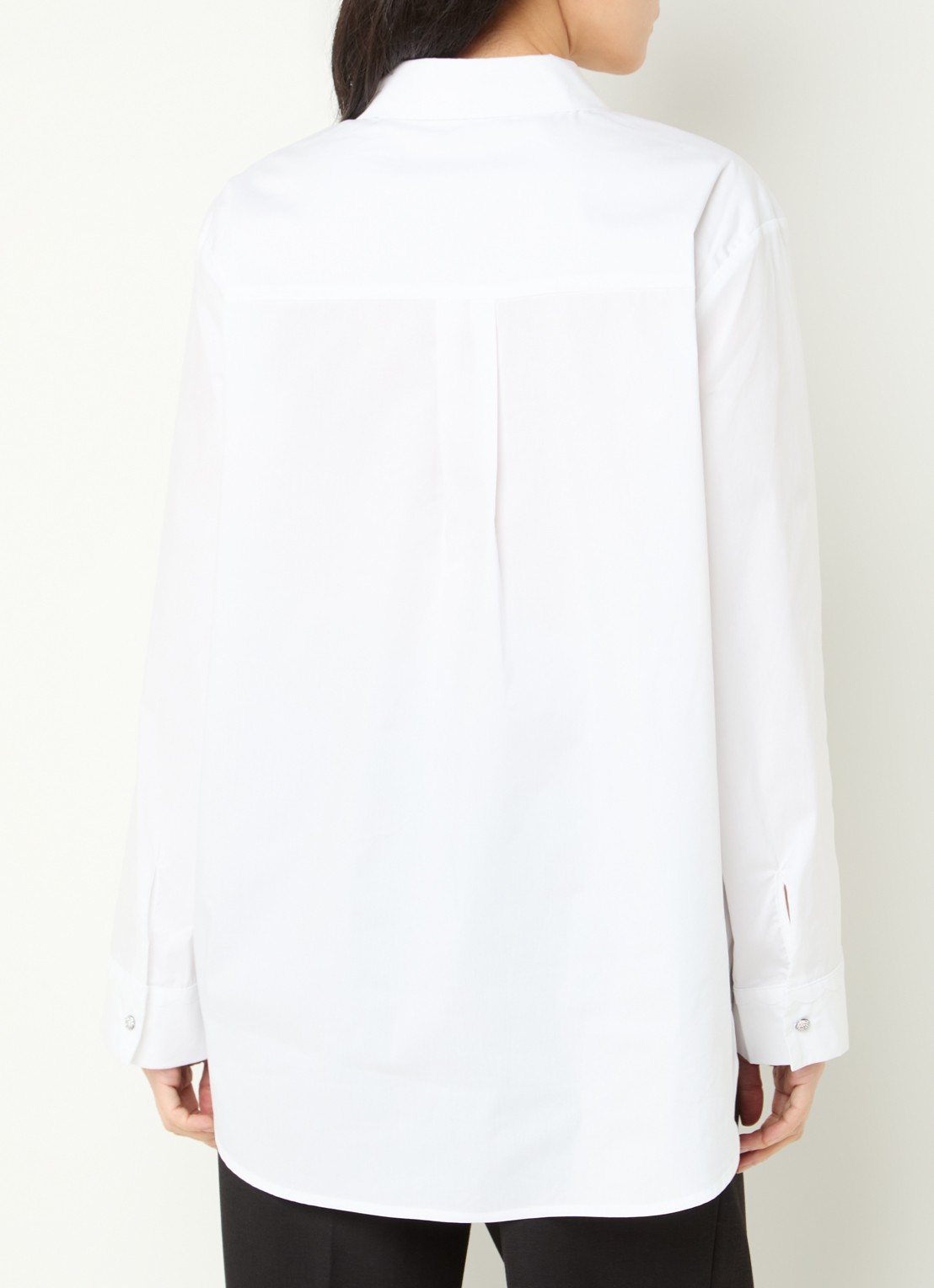 Summum Blouse met ruches - achterkant 4 wit