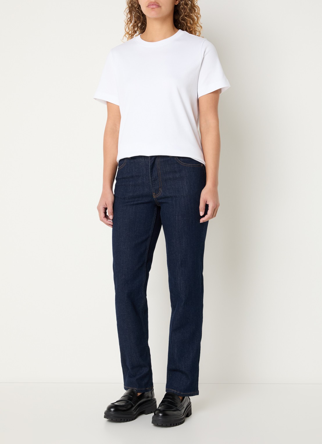 Summum T-shirt met ronde hals - voorkant 4 wit