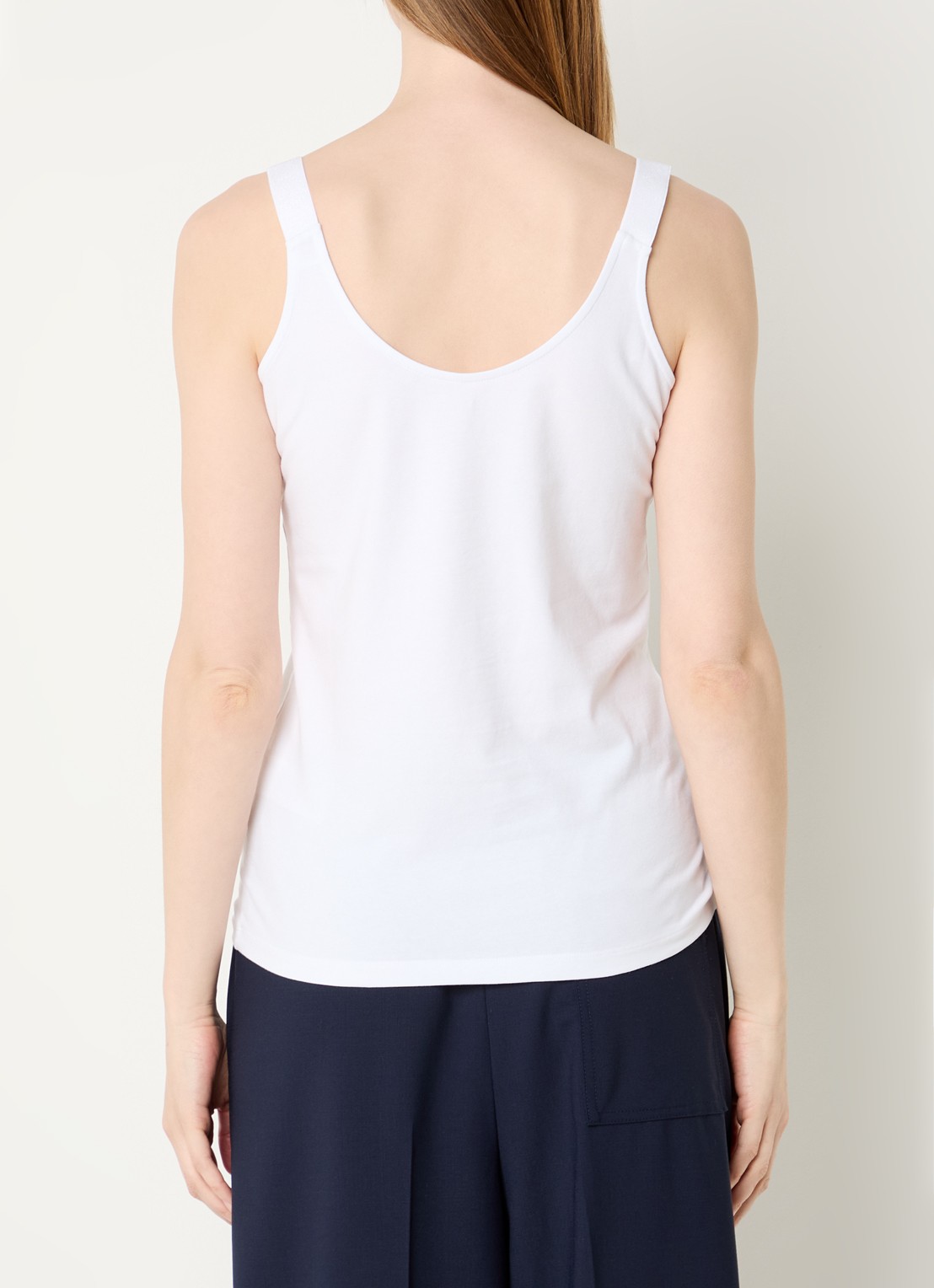 Summum Tanktop met stretch - achterkant wit