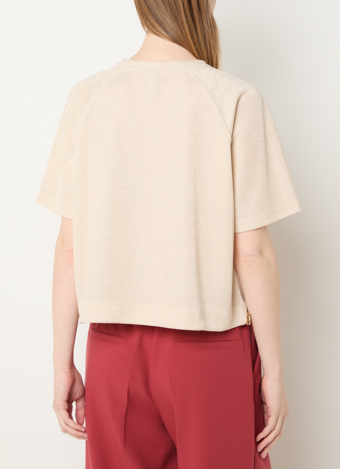 Summum Top met metallic finish - achterkant 4 beige