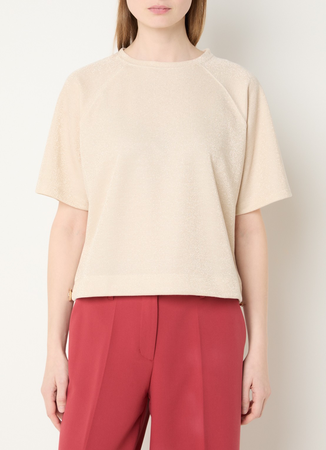Summum Top met metallic finish - detail 3 beige