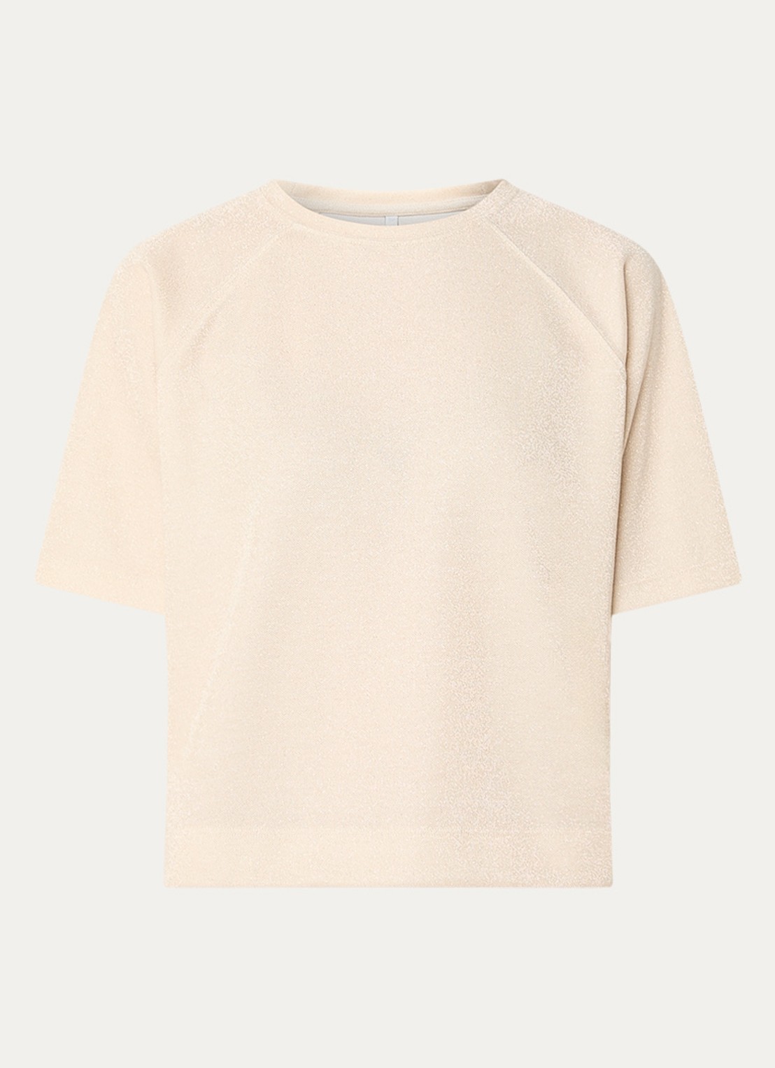 Summum Top met metallic finish - voorkant beige
