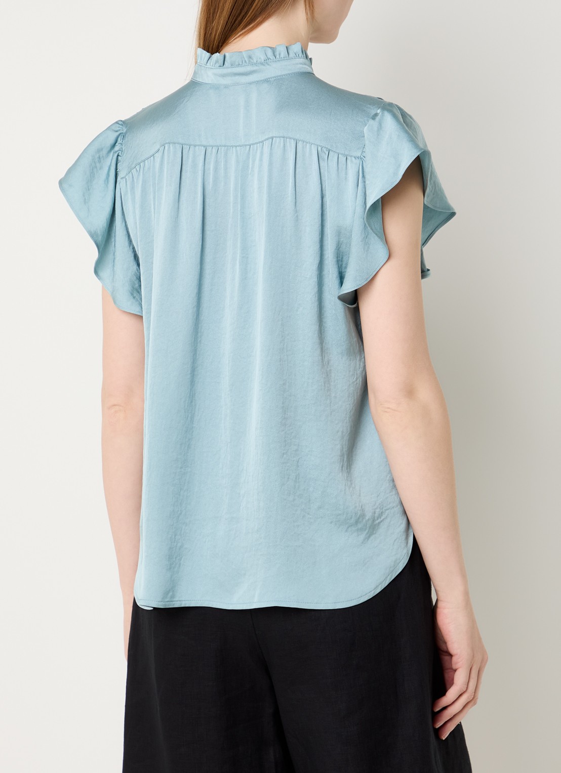 Summum Tuniek met ruches - achterkant 3 blauw