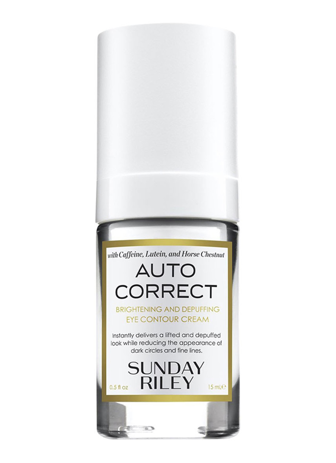 Sunday Riley Auto Correct Eye Cream - oogcrème - voorkant 5 undefined