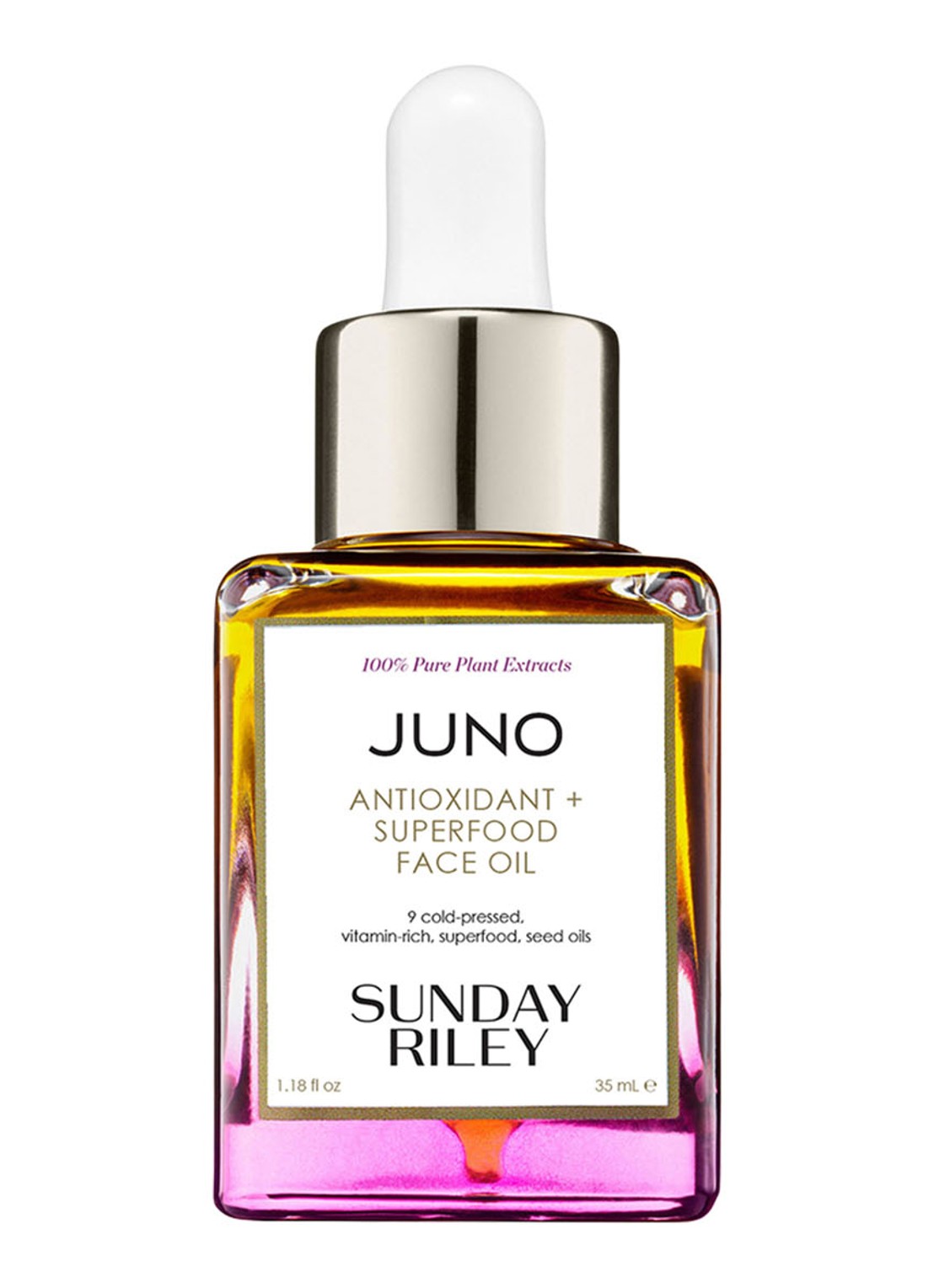 Sunday Riley Juno Antioxidant + Superfood Face Oil - gezichtsolie - voorkant 2 undefined