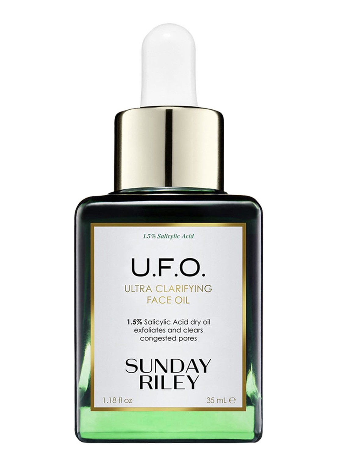 Sunday Riley U.F.O. Ultra Clarifying Treatment Face Oil - gezichtsolie - voorkant 7 undefined