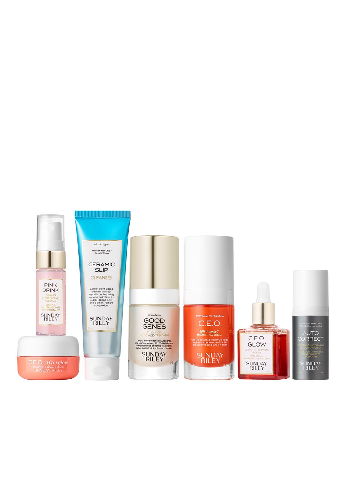Sunday Riley Wake Up With Me Complete Morning Routine Kit - verzorginggset - voorkant undefined