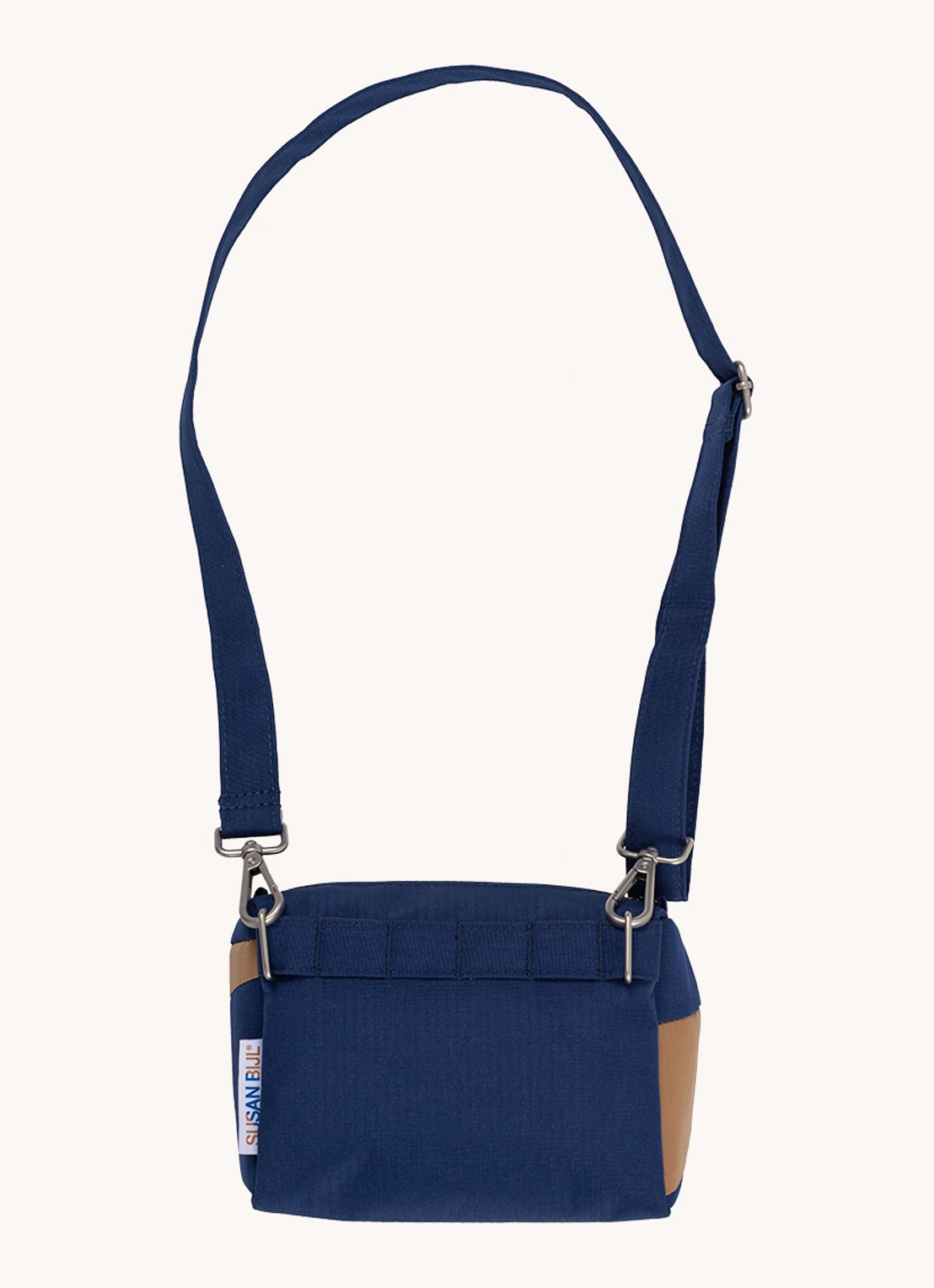 SUSAN BIJL Bum Bag Medium crossbodytas met waterafstotende coating - voorkant 2 indigo