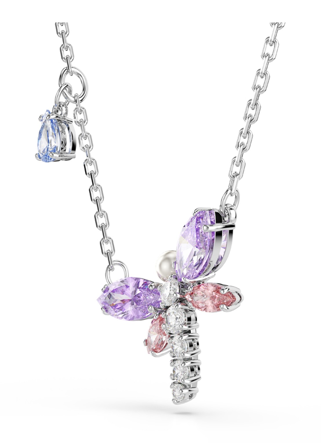 Swarovski 2026 Capsule ketting met kristal - detail 3 zilver