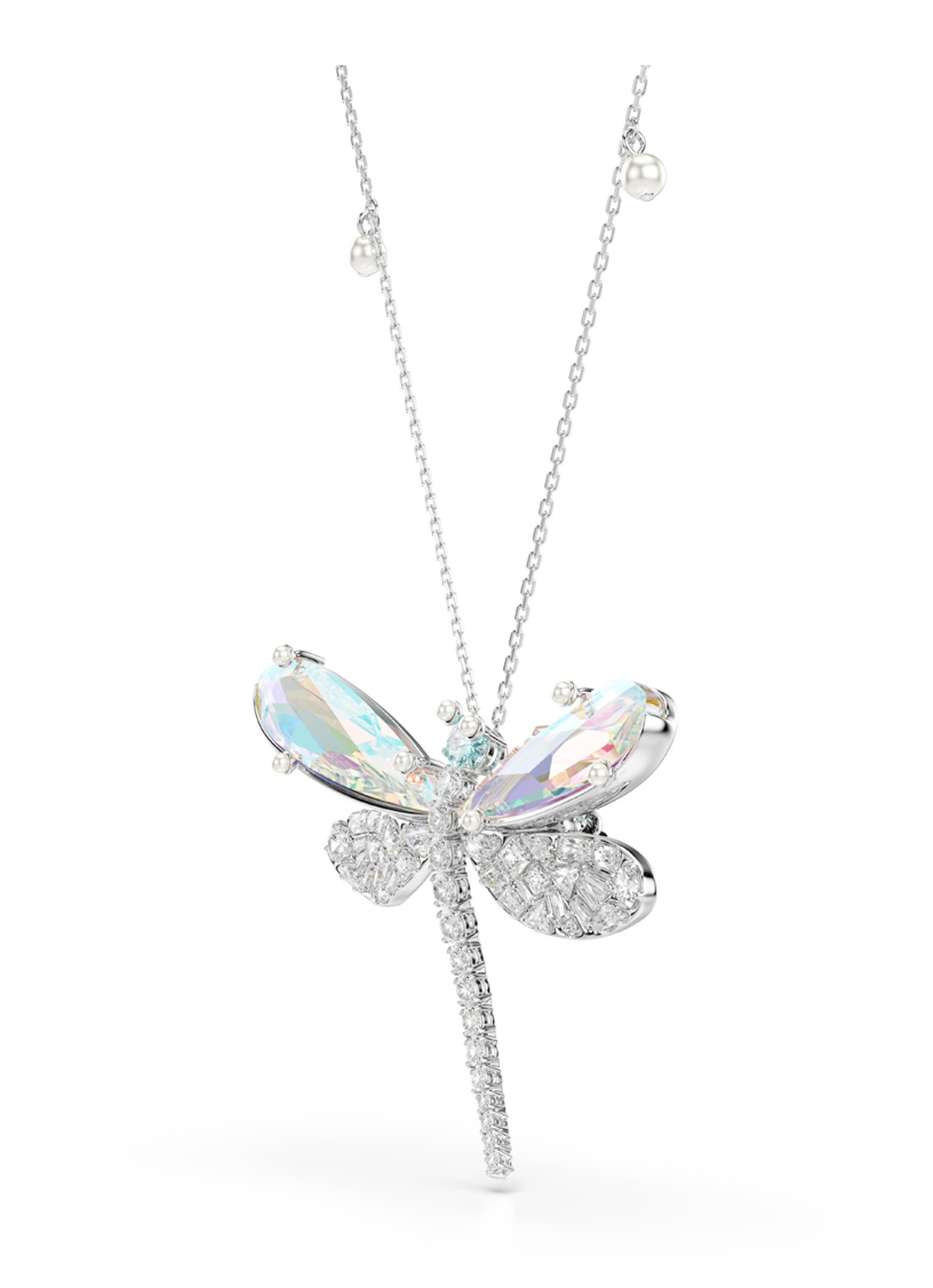 Swarovski 2026 Capsule ketting met kristal - detail 3 zilver