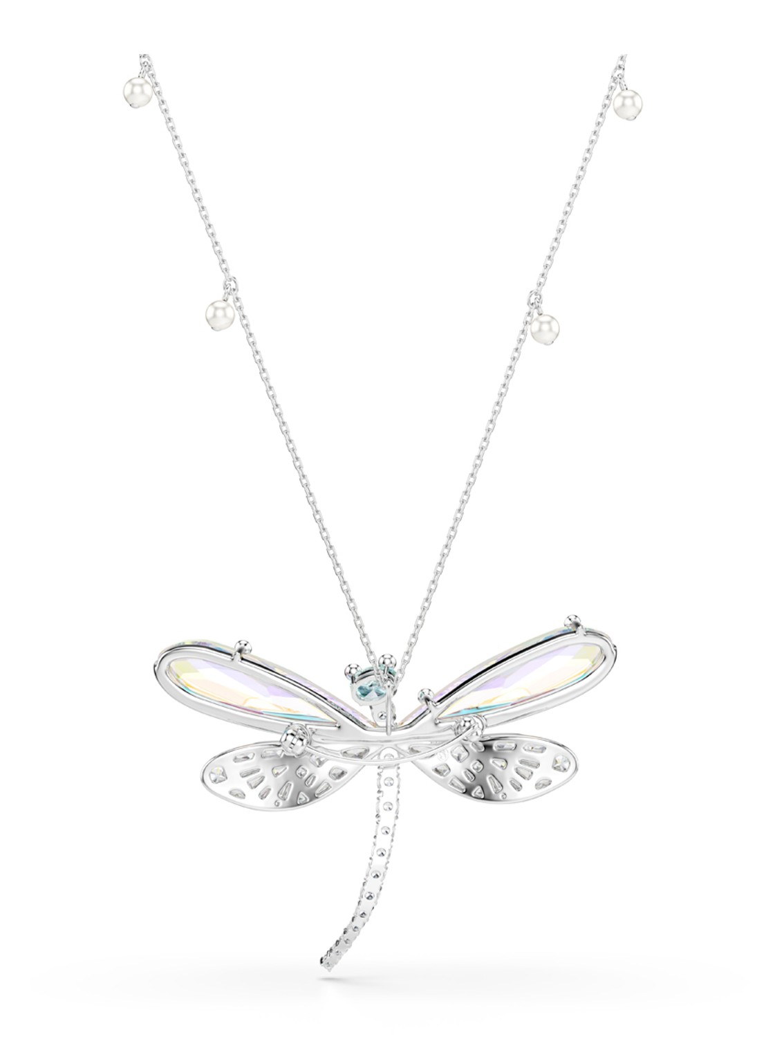 Swarovski 2026 Capsule ketting met kristal - detail 5 zilver
