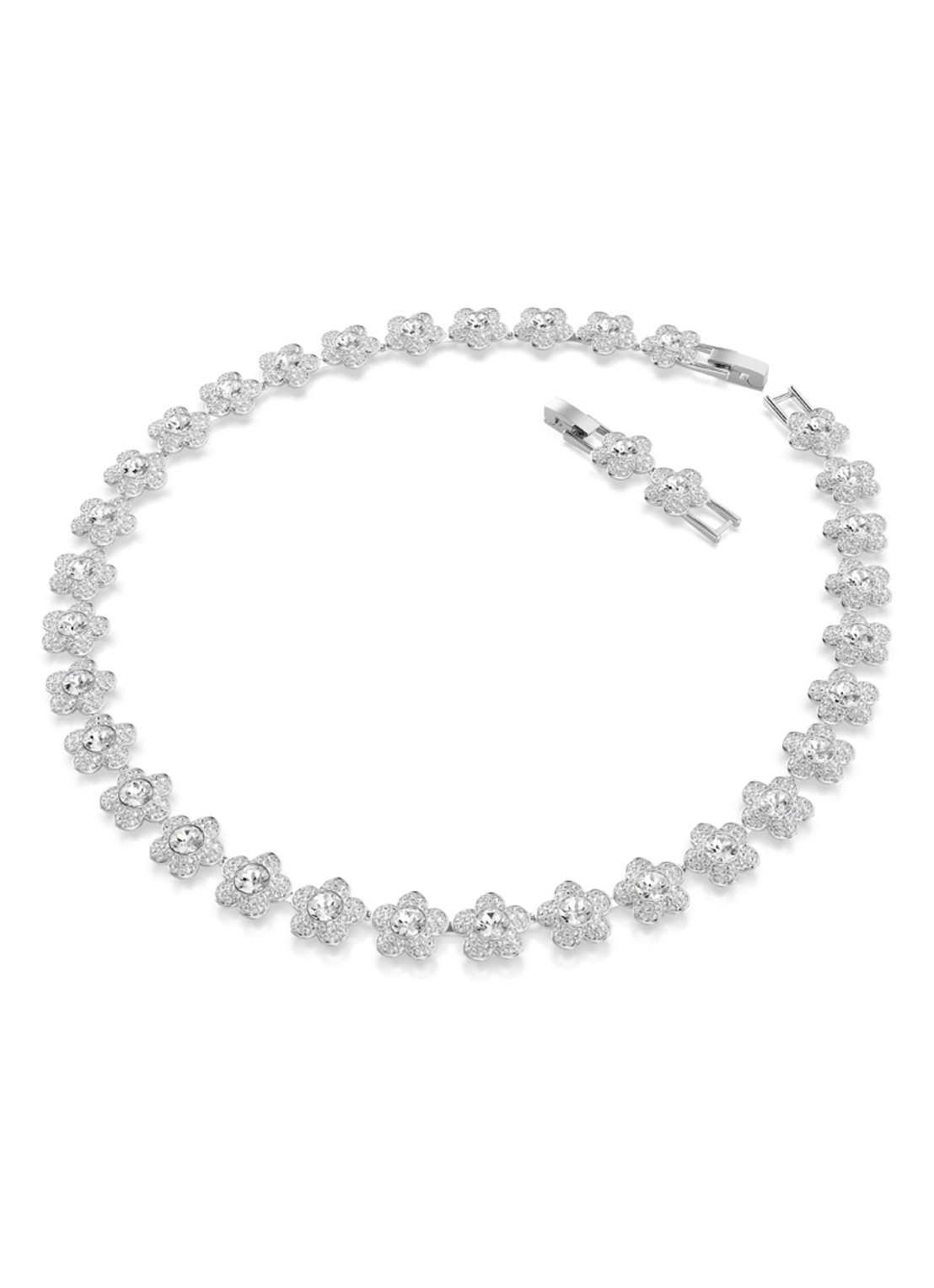 Swarovski 2026 Capsule ketting met kristal  - detail 2 zilver