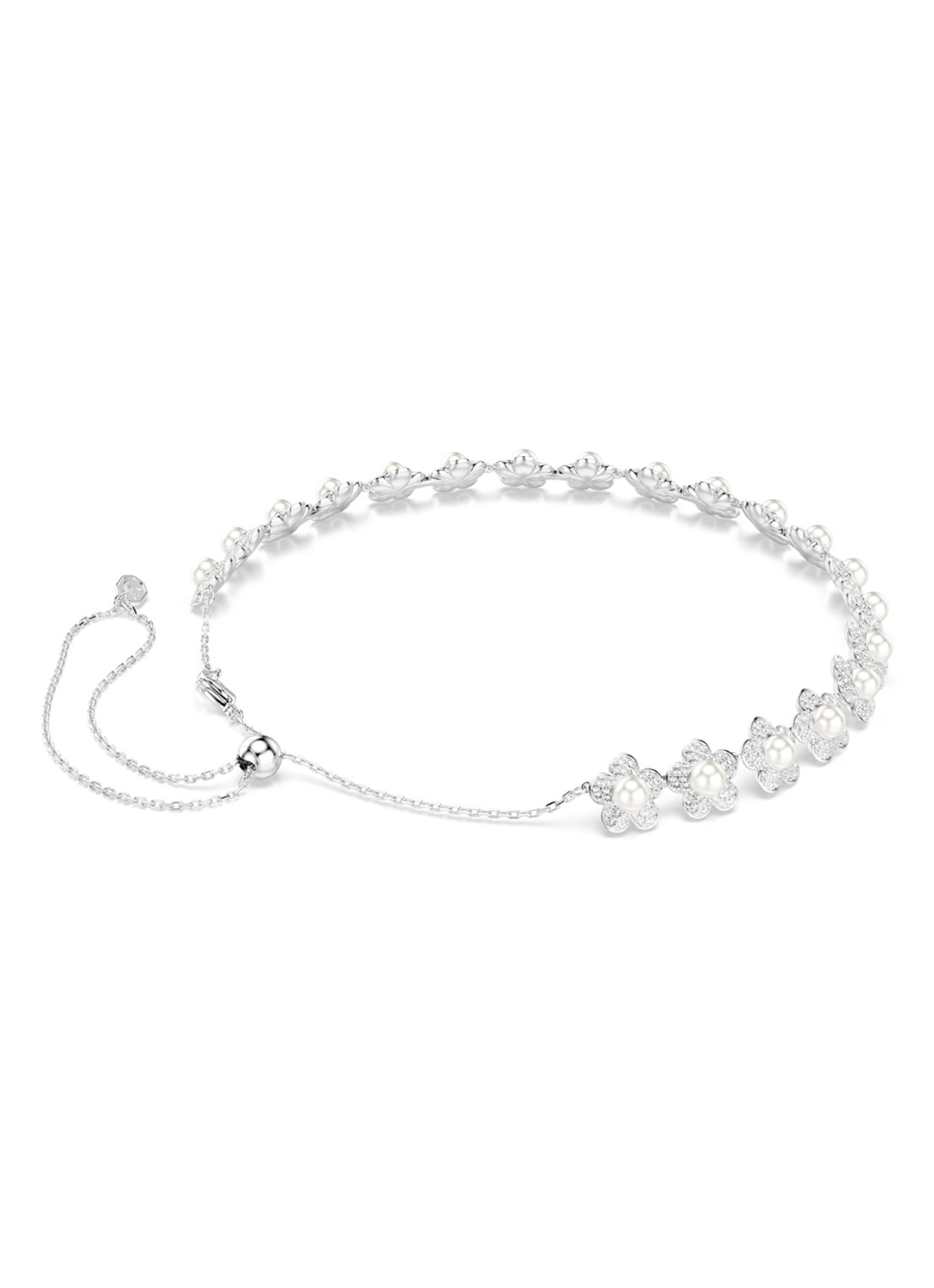 Swarovski 2026 Capsule ketting met kristal  - detail 4 zilver