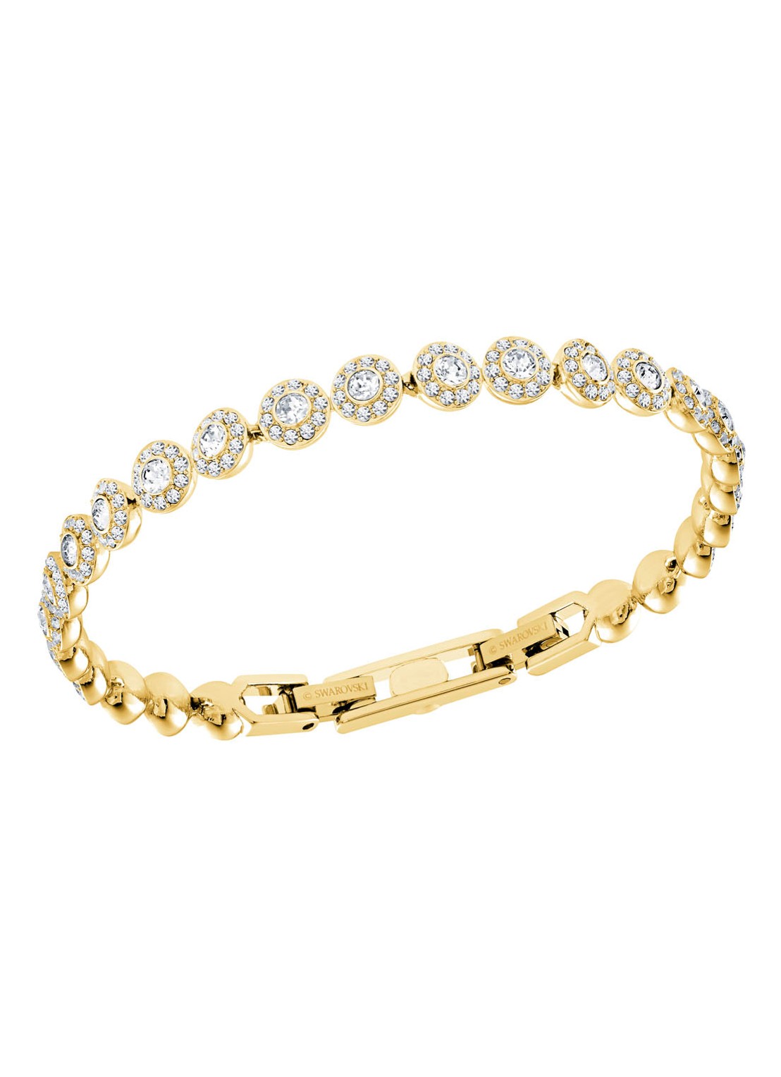 Swarovski Angelic armband met kristal - detail goud
