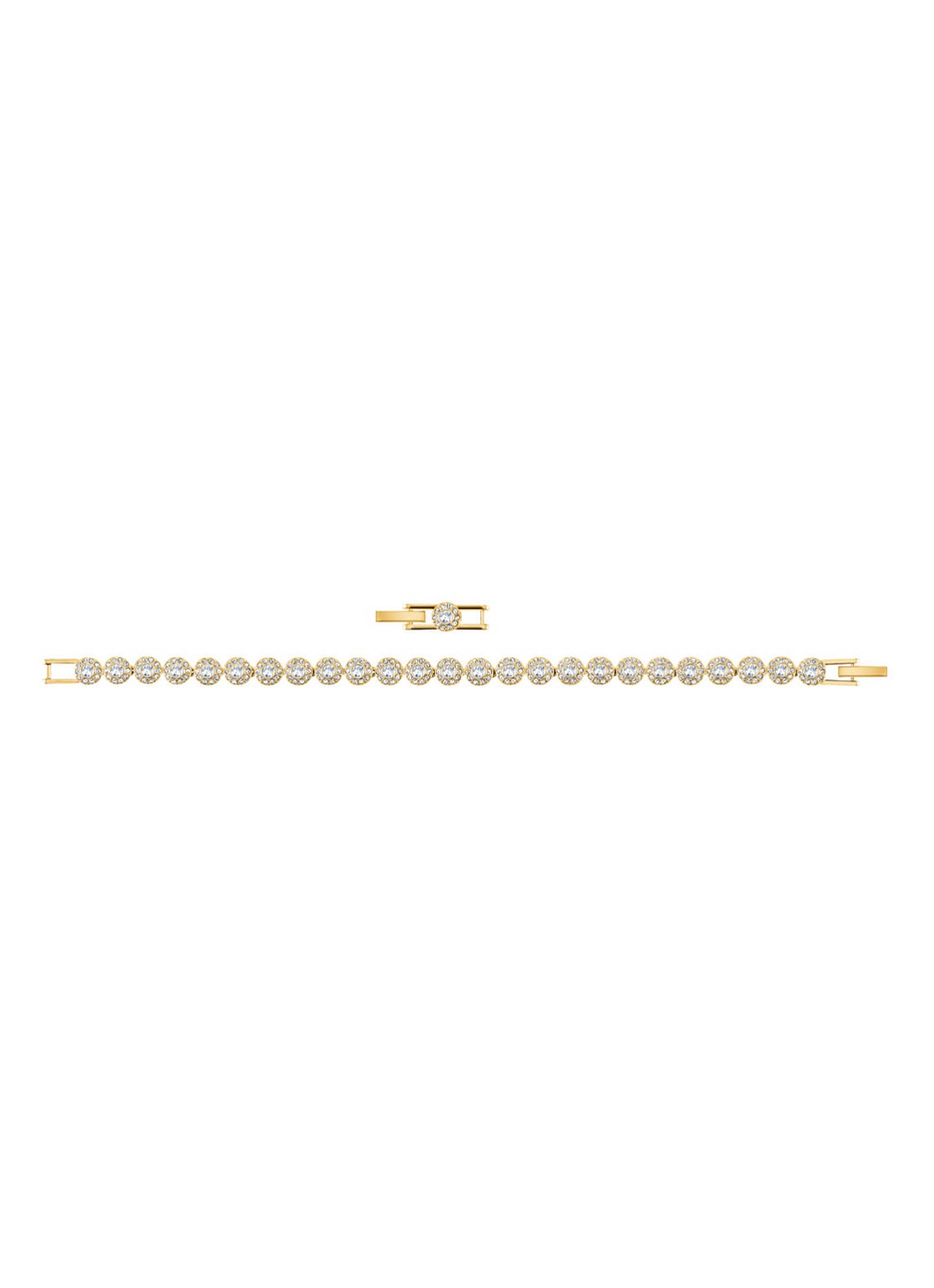 Swarovski Angelic armband met kristal - detail 2 goud