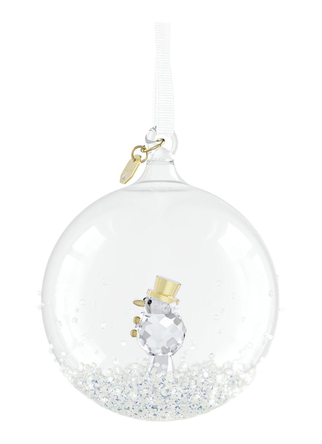 Swarovski Annual Edition: kerstbal ornament 2026 - detail 2 transparant