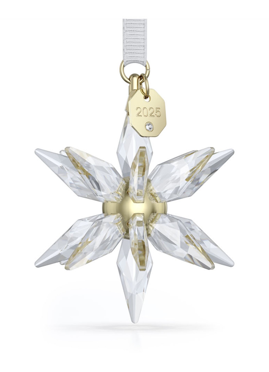 Swarovski Annual Edition: ornament 3D 2025 - voorkant goud