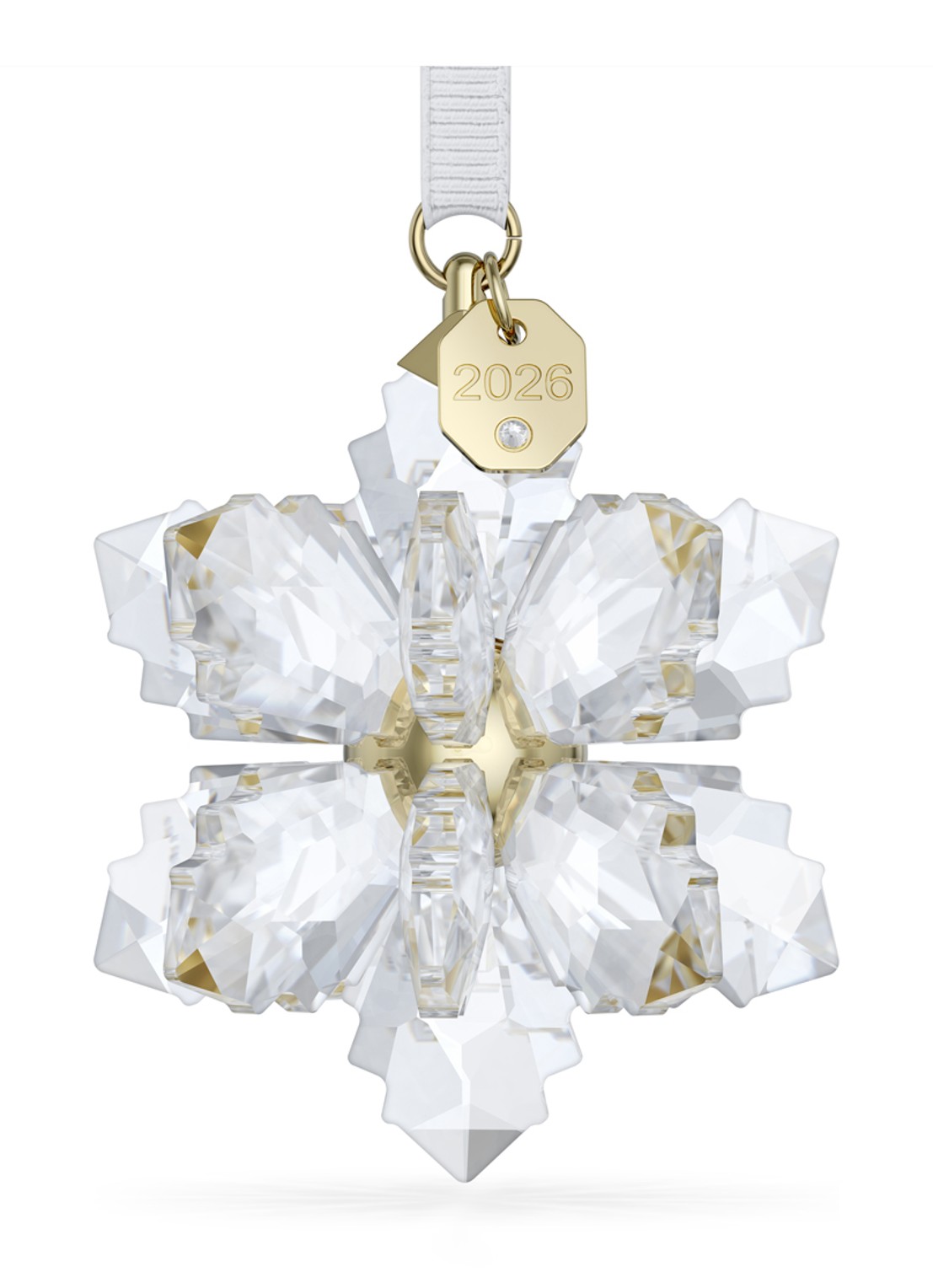 Swarovski Annual Edition: ornament 3D 2026 - voorkant goud