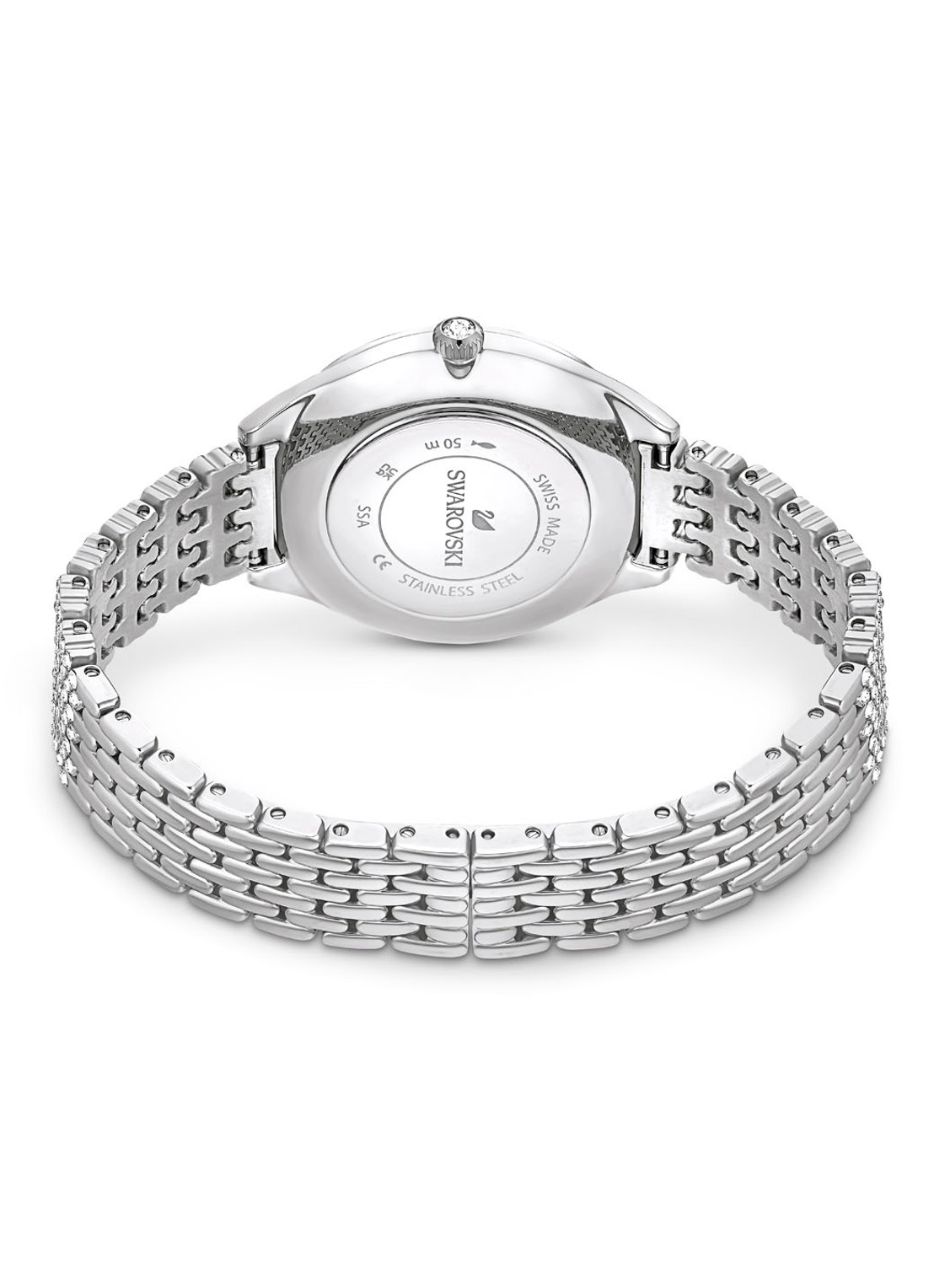 Swarovski Attract horloge met kristal 5644062 - detail 4 zilver