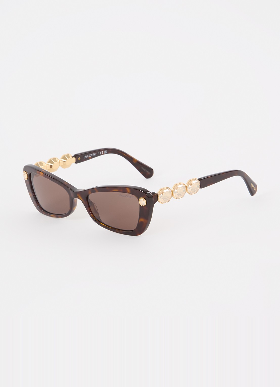 Swarovski Butterfly zonnebril SK6033   - voorkant bruin