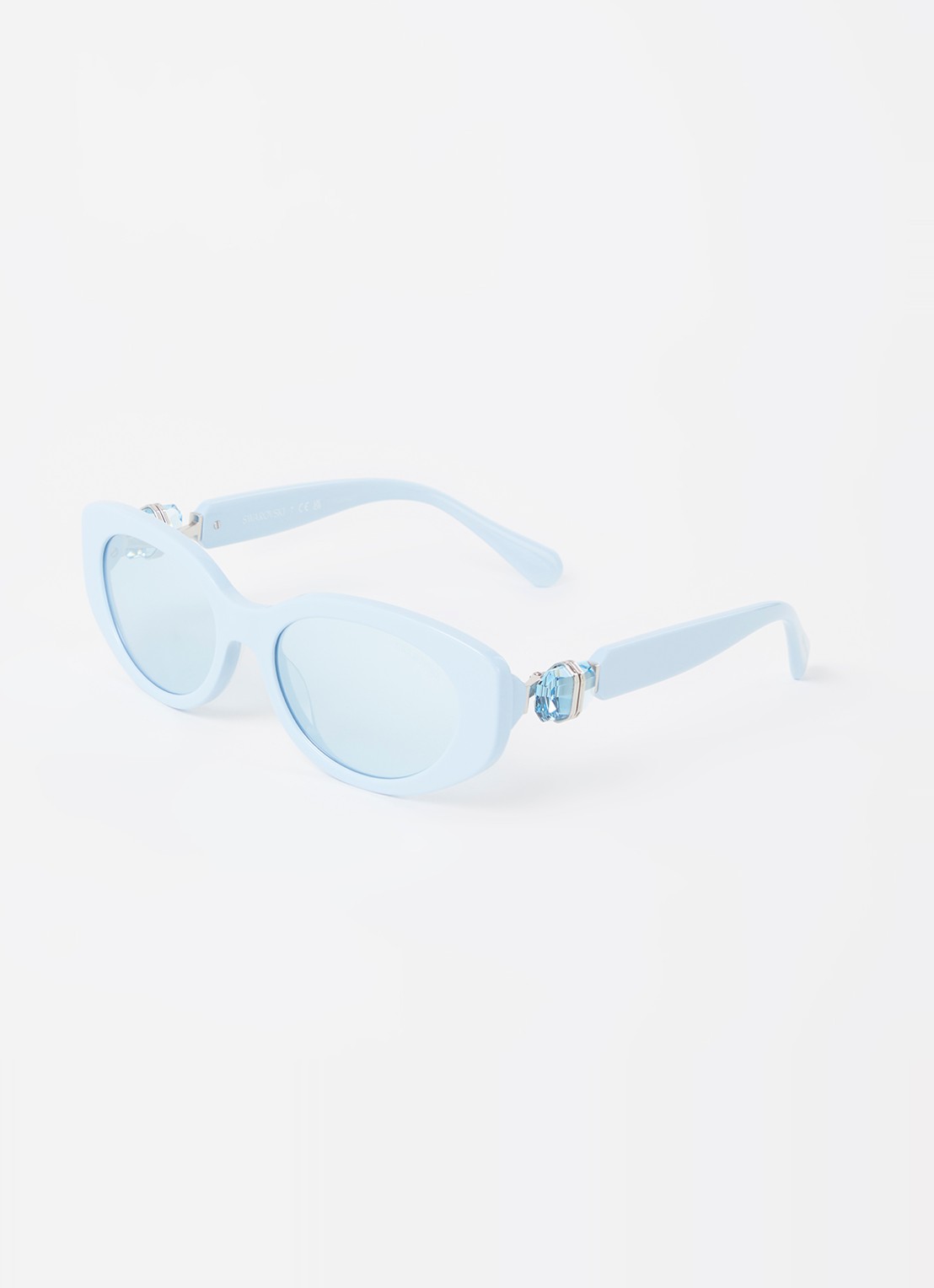Swarovski Cat Eye zonnebril SK6002 - voorkant lichtblauw