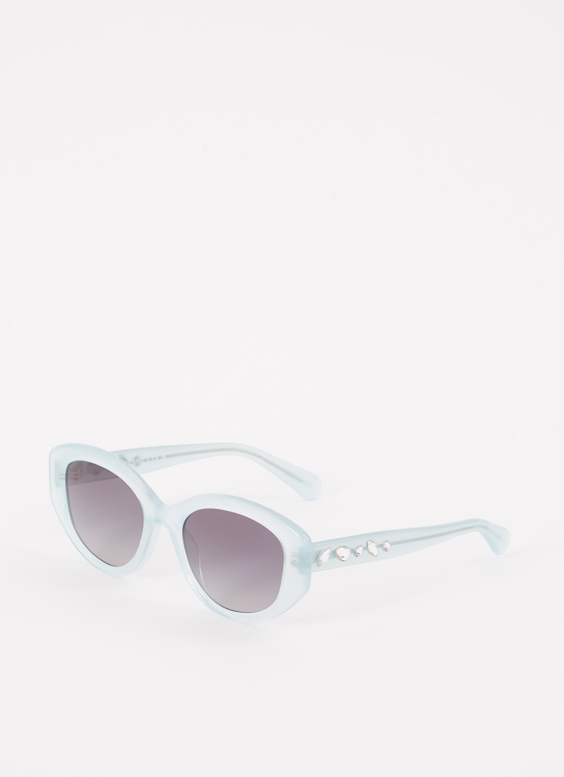 Swarovski Cat Eye zonnebril SK6005 - voorkant lichtblauw