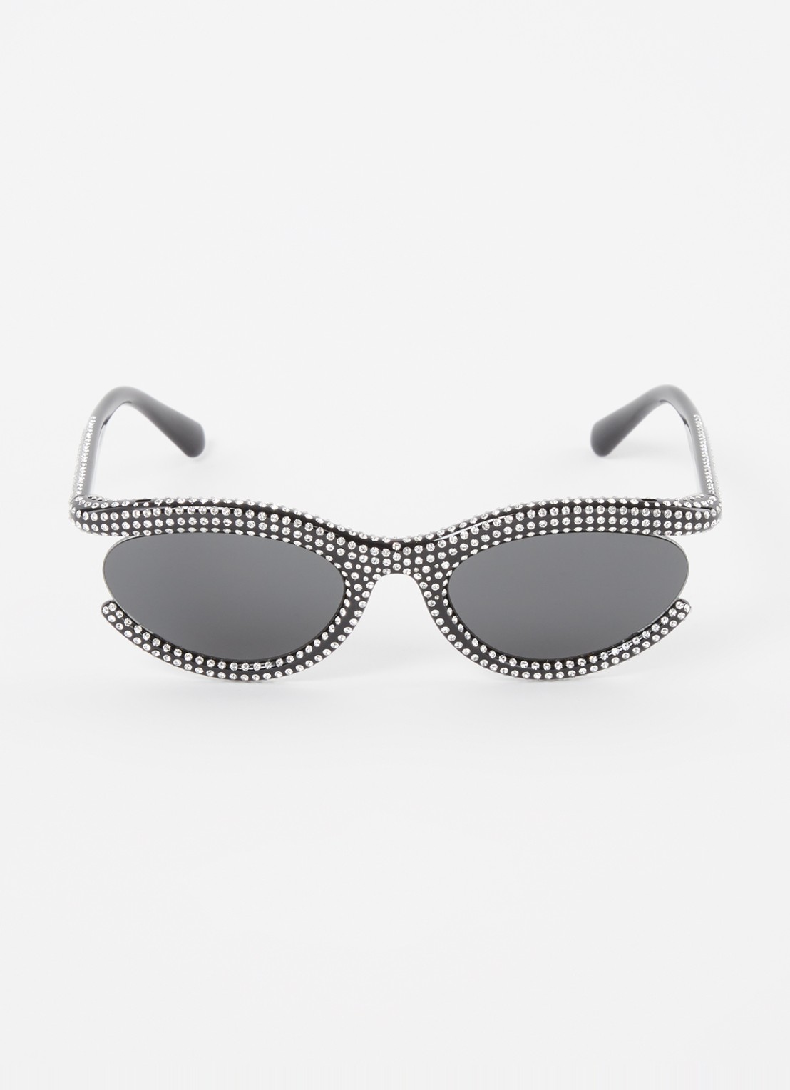Swarovski Cat Eye zonnebril SK6006   - detail zwart